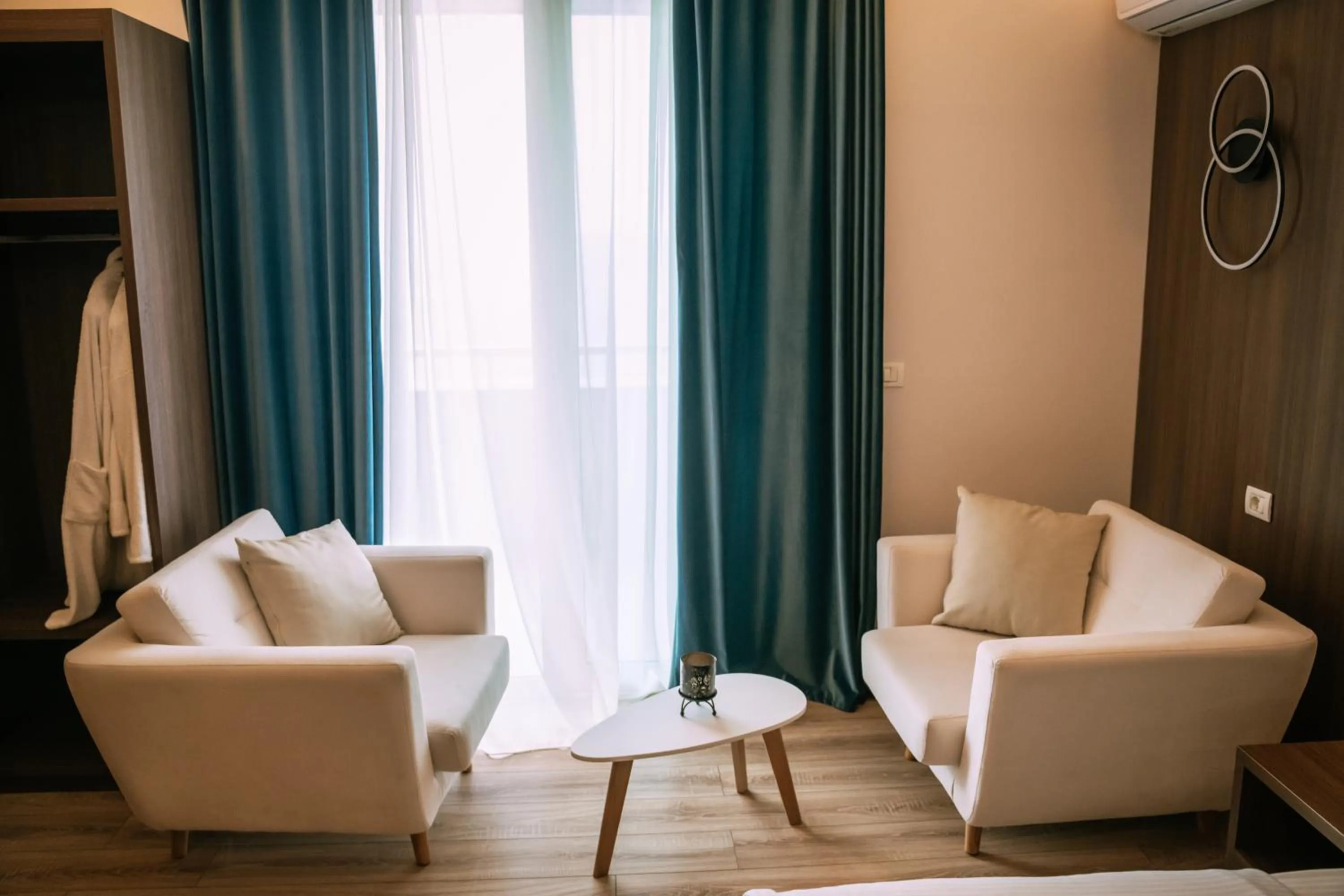Seating area in Albanian Star Hotel