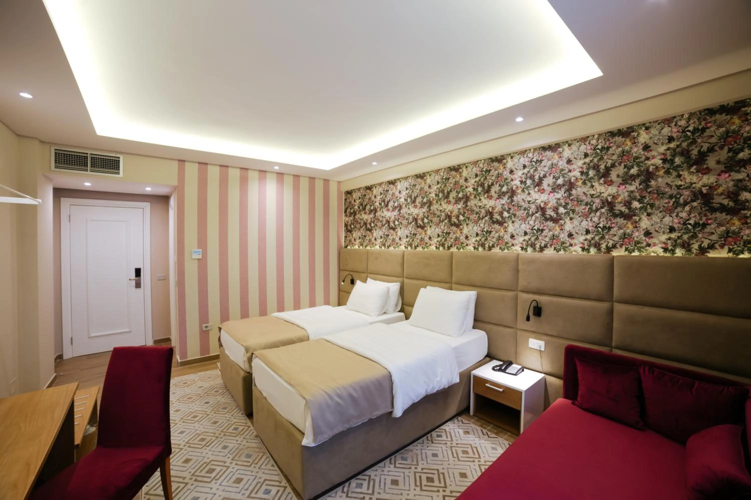 Bed in Albanian Star Hotel