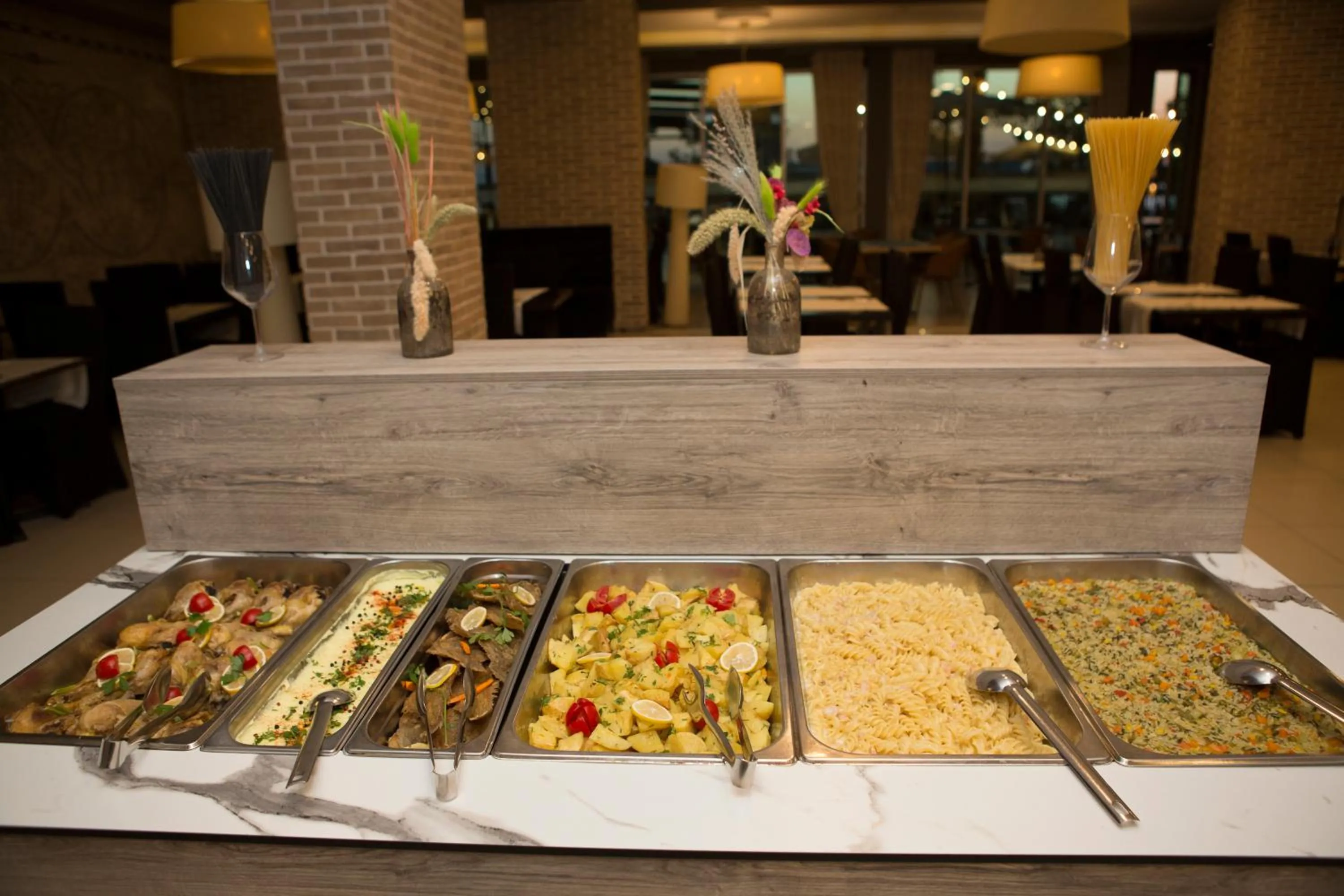 Food in Albanian Star Hotel