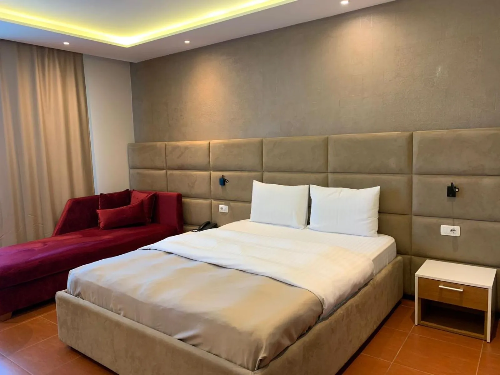 Photo of the whole room, Bed in Albanian Star Hotel