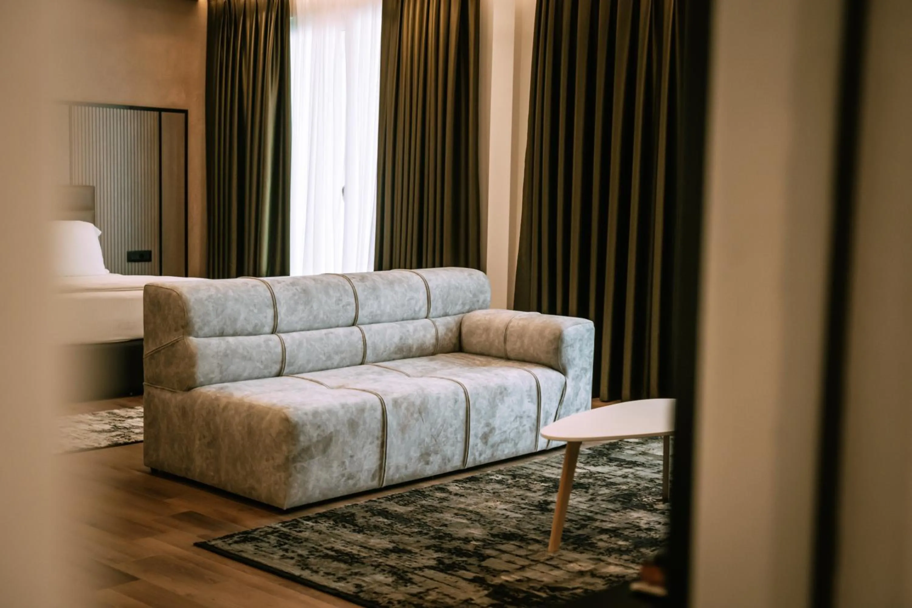Seating area in Albanian Star Hotel