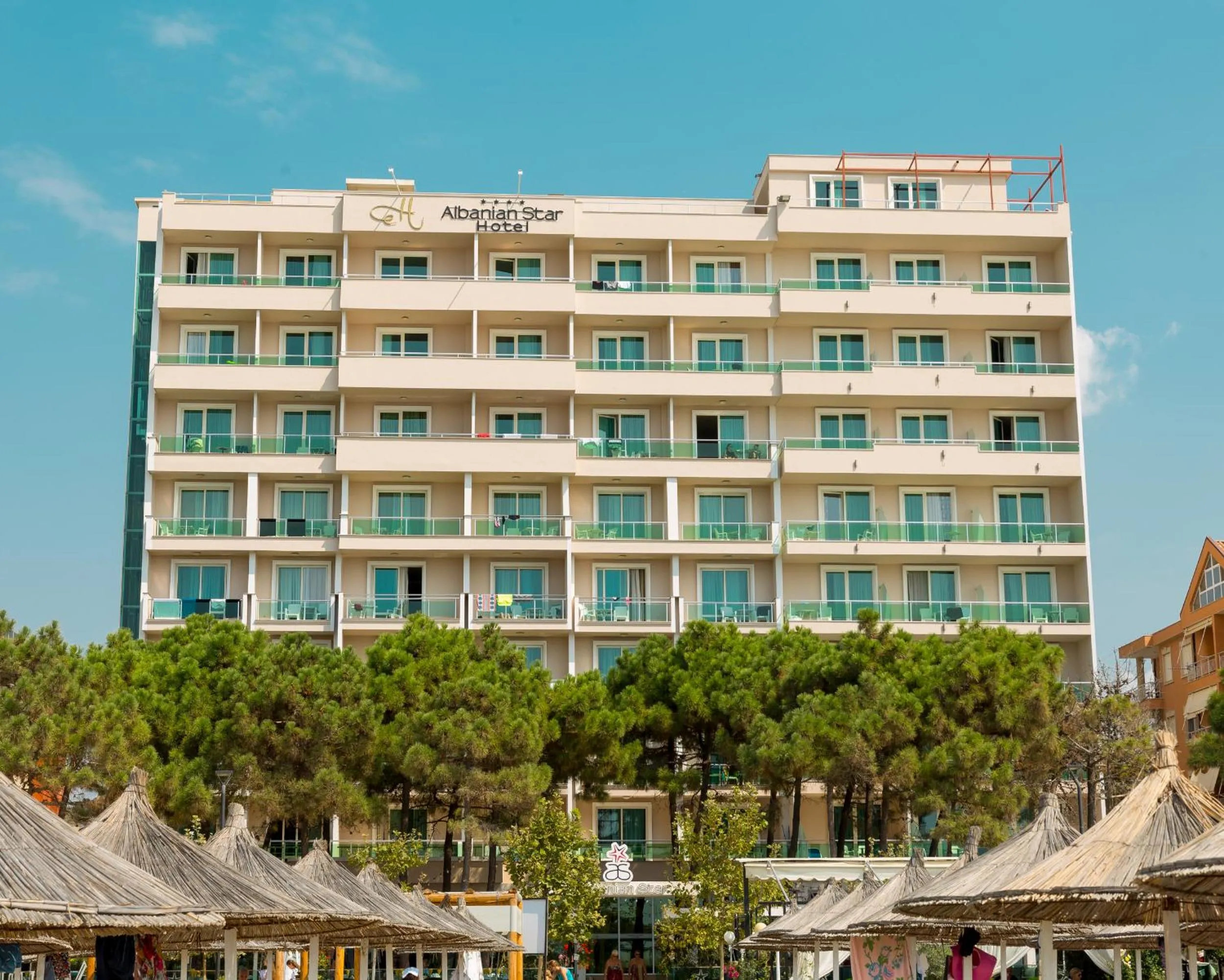 Facade/entrance in Albanian Star Hotel