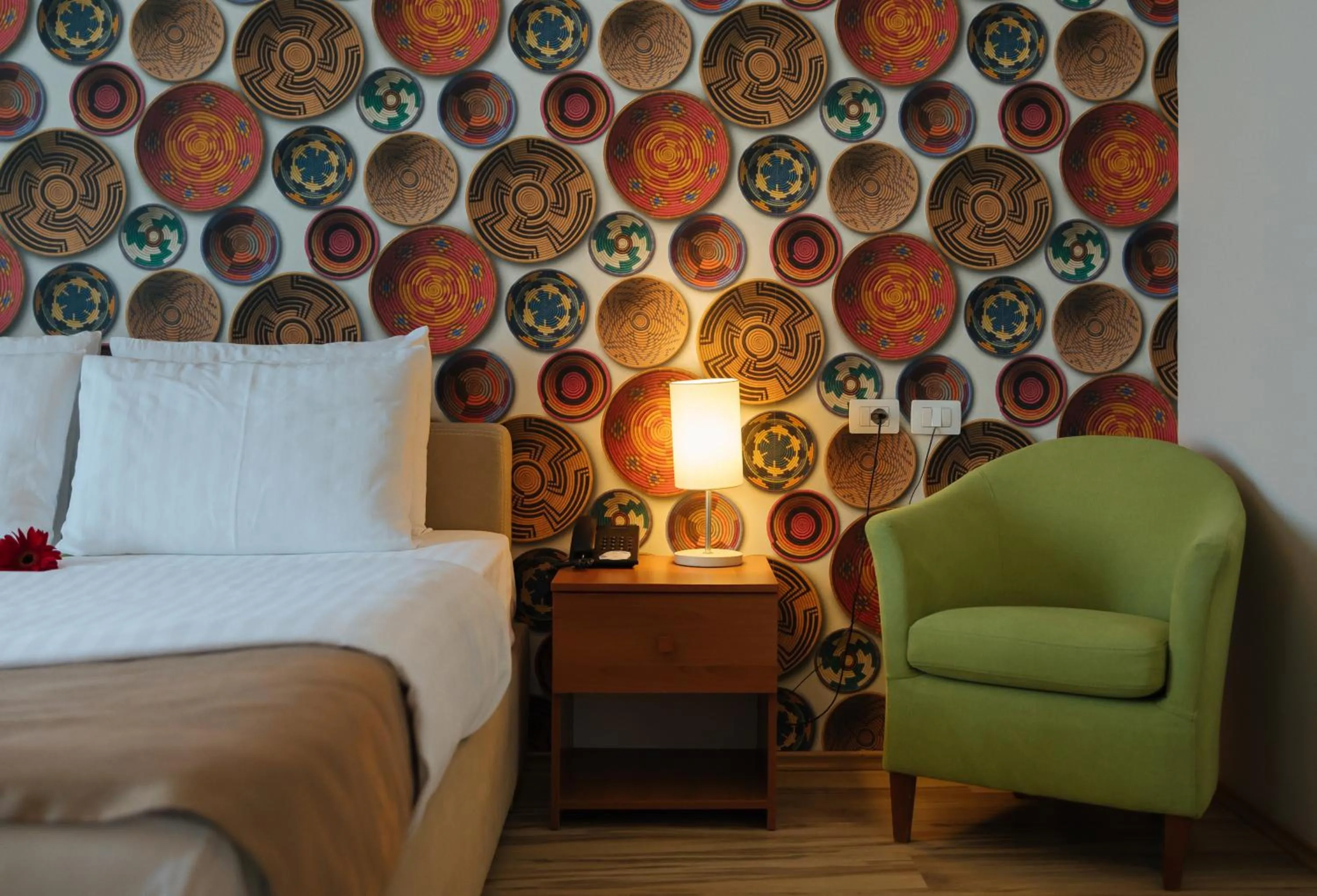 Bed in Albanian Star Hotel
