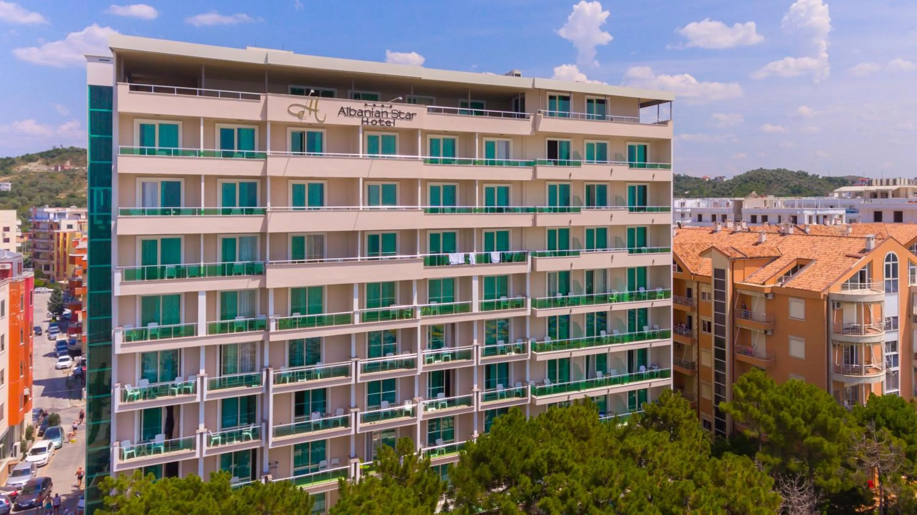 Property building in Albanian Star Hotel