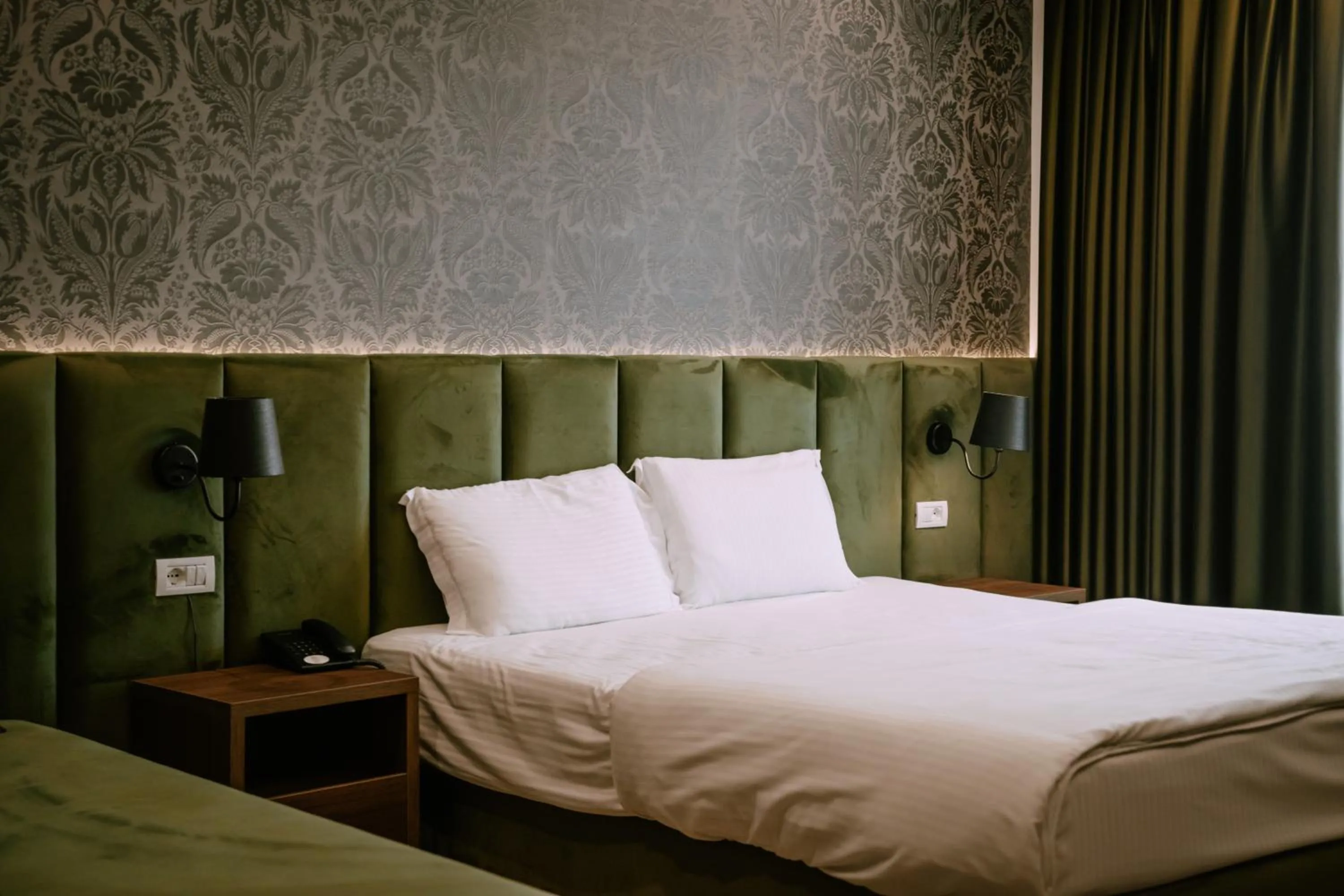 Bed in Albanian Star Hotel