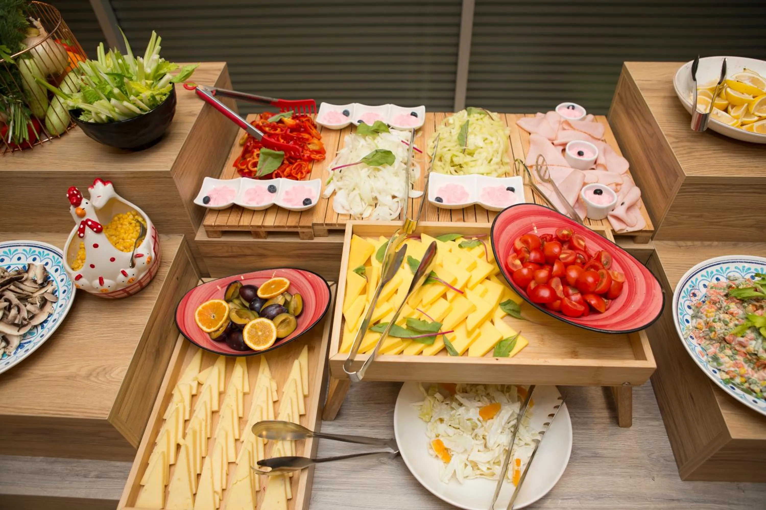 Food in Albanian Star Hotel