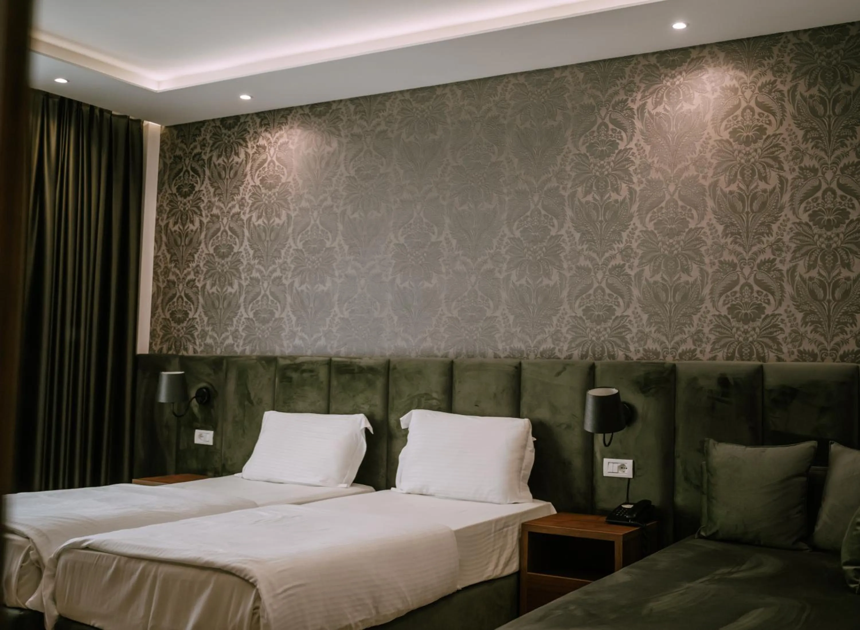 Bed in Albanian Star Hotel