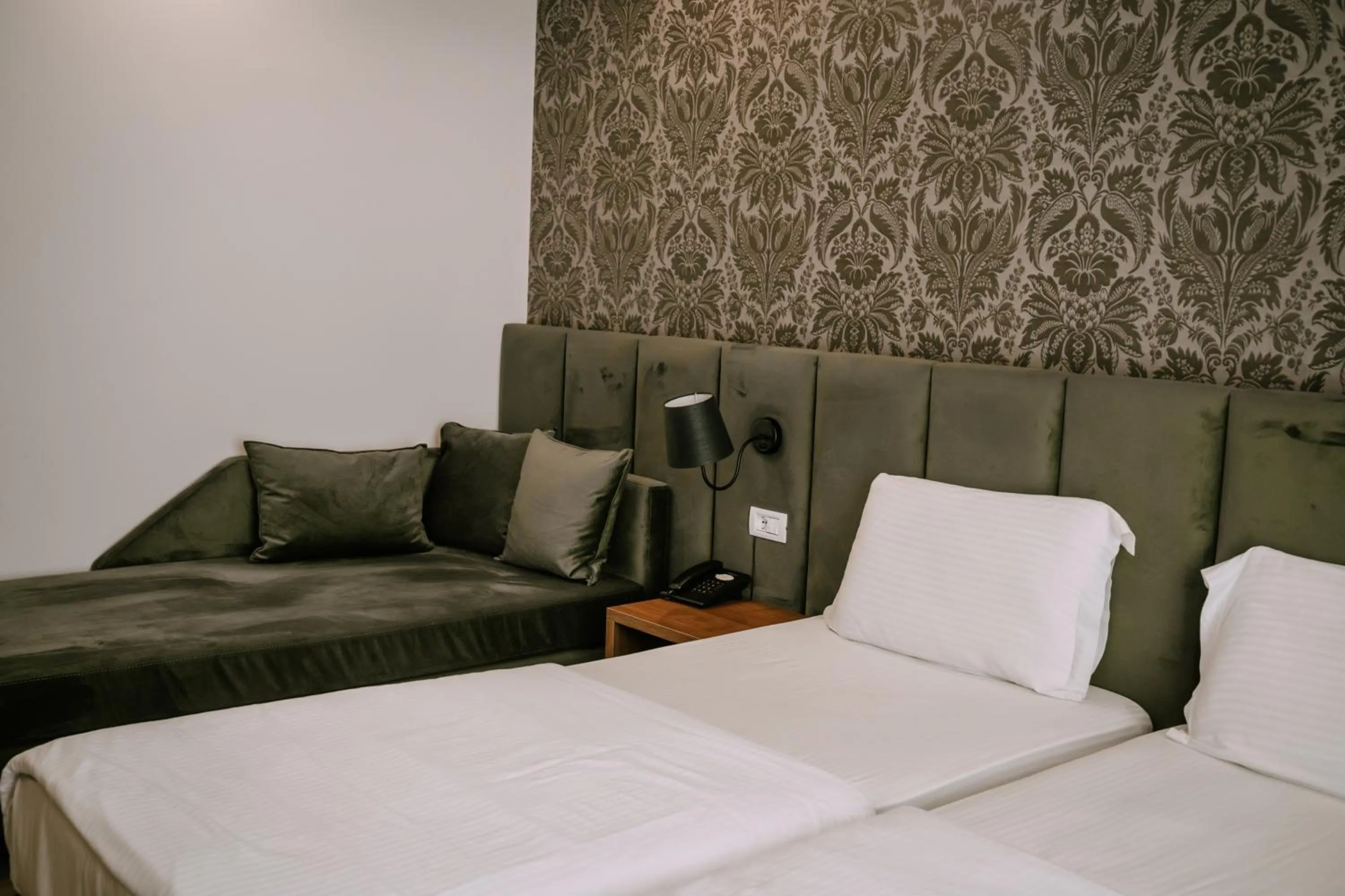 Bed in Albanian Star Hotel