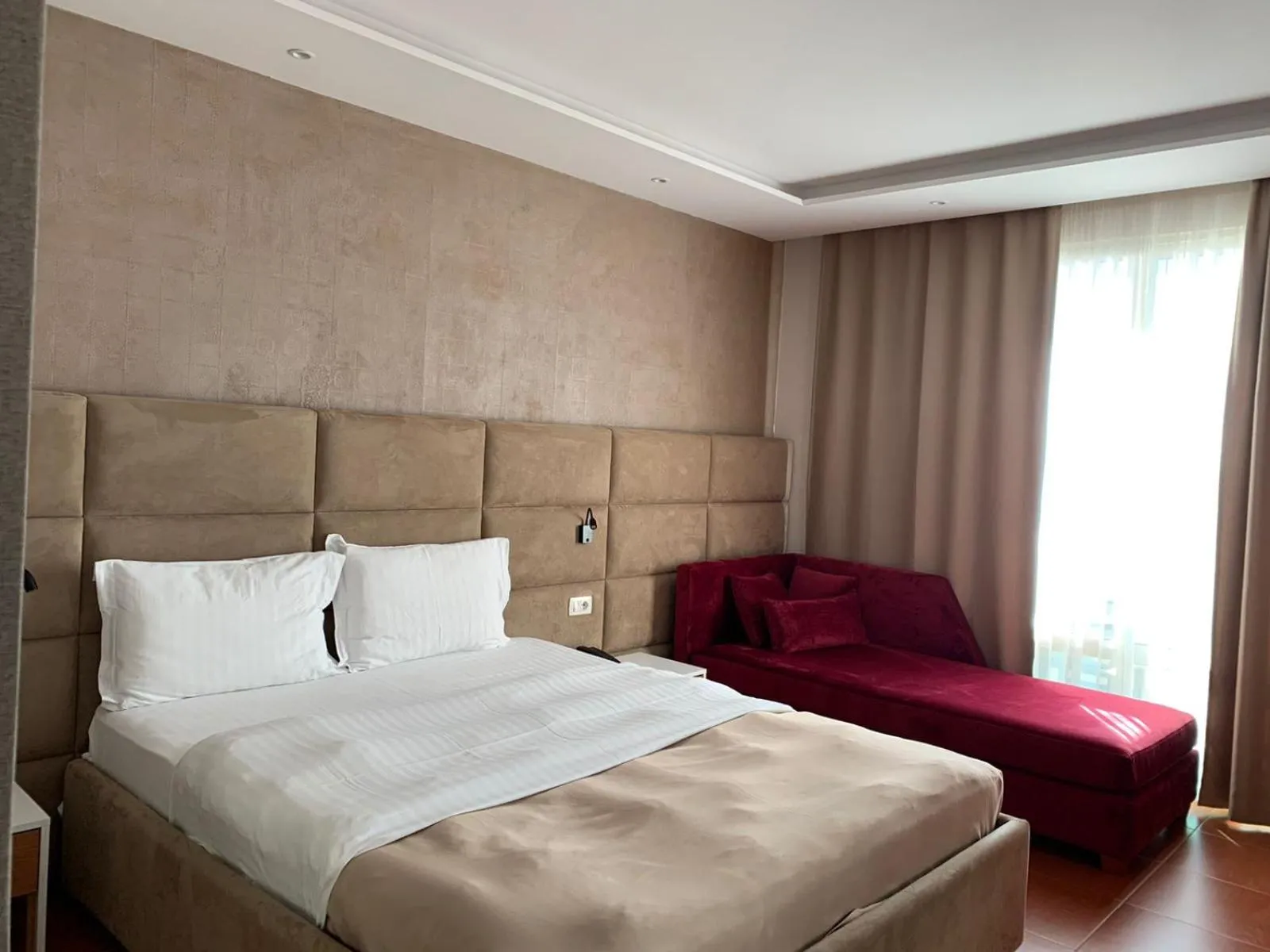 Bed in Albanian Star Hotel
