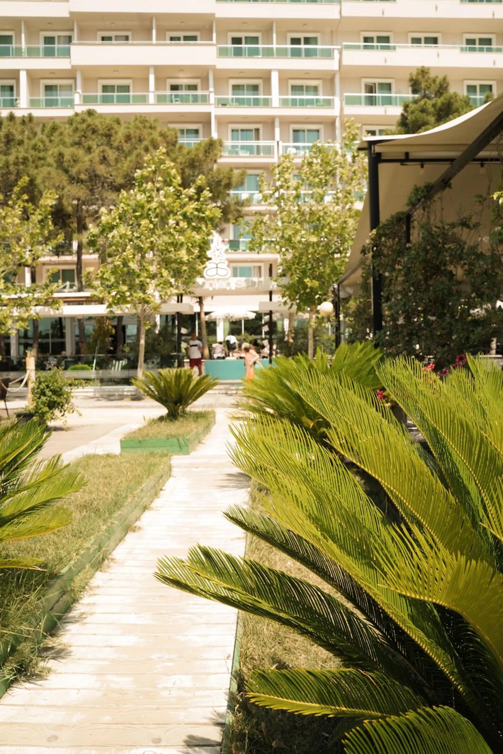 Beach in Albanian Star Hotel