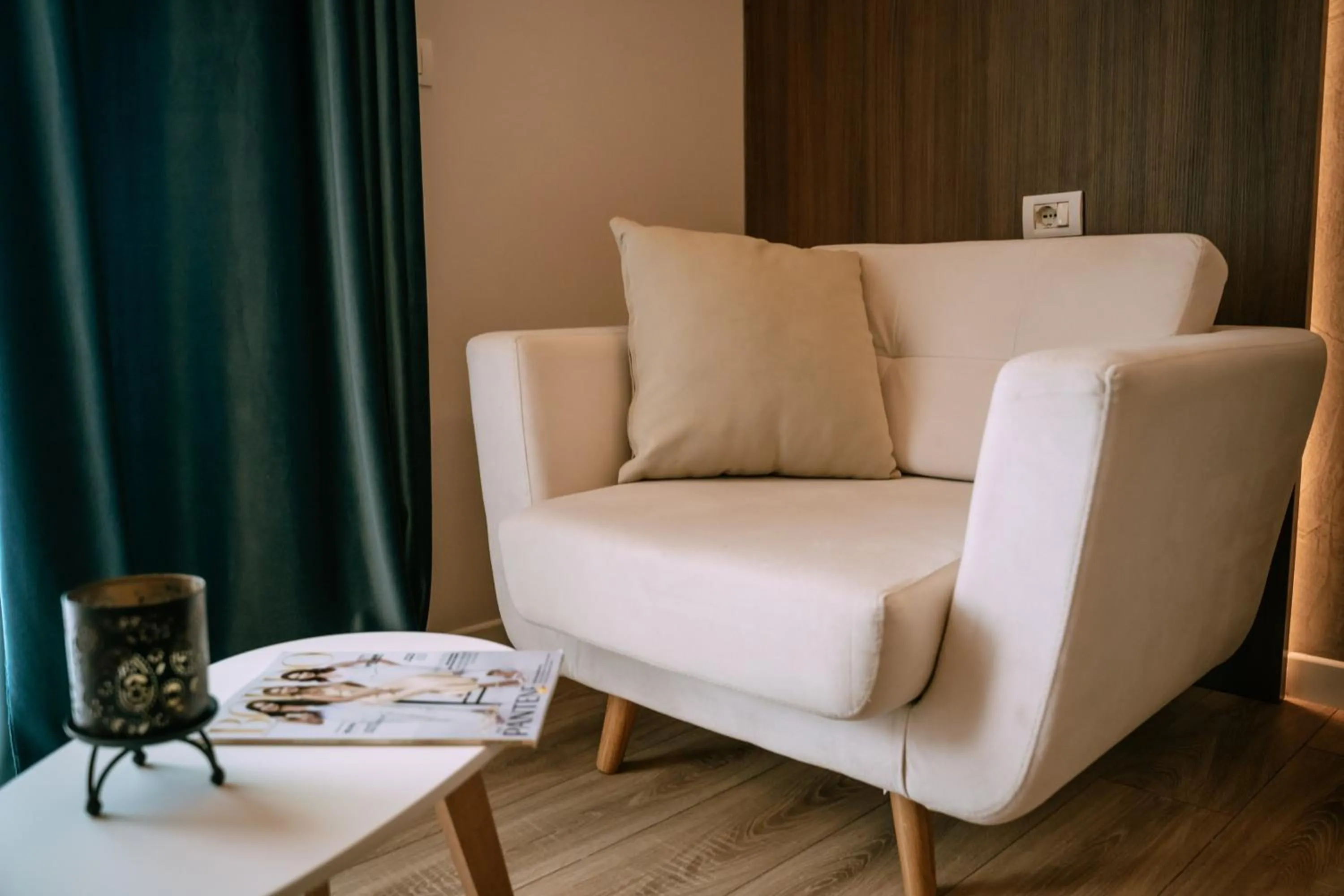Seating area in Albanian Star Hotel