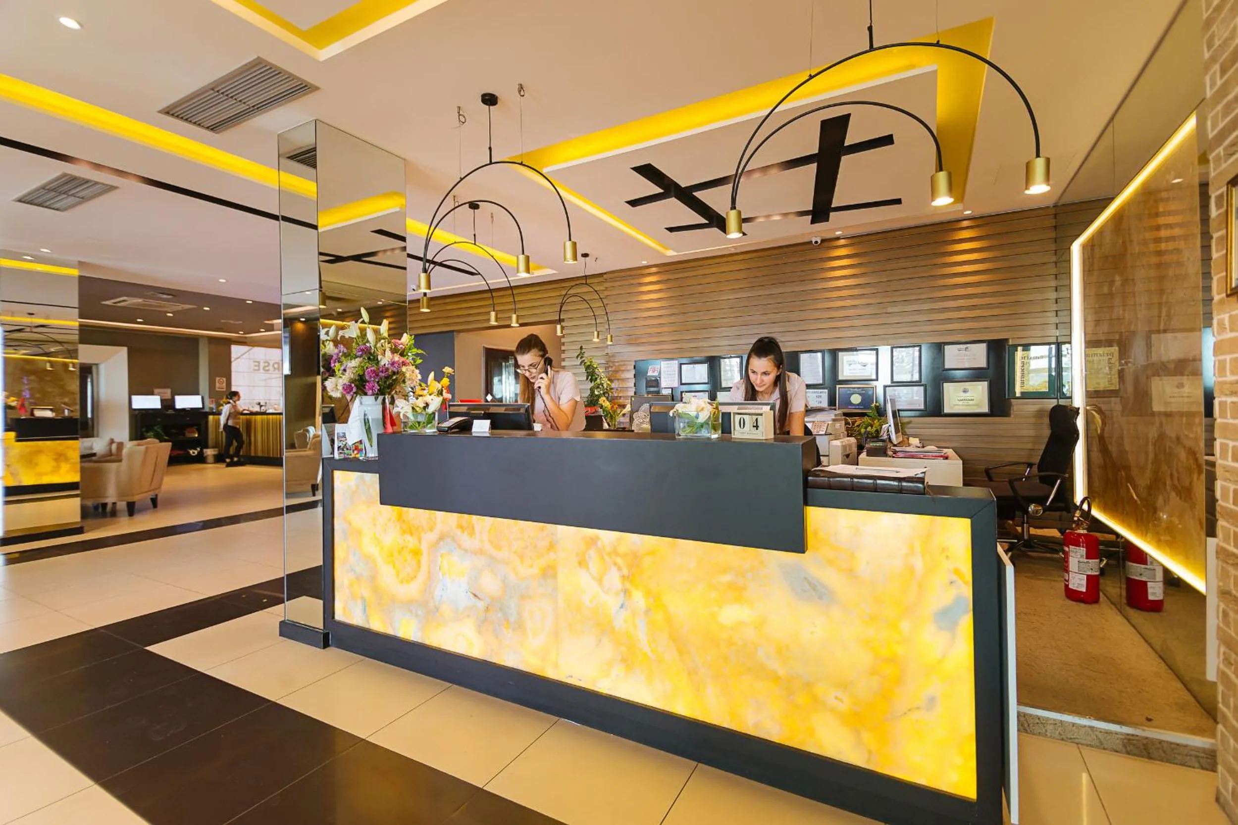 Lobby or reception in Albanian Star Hotel