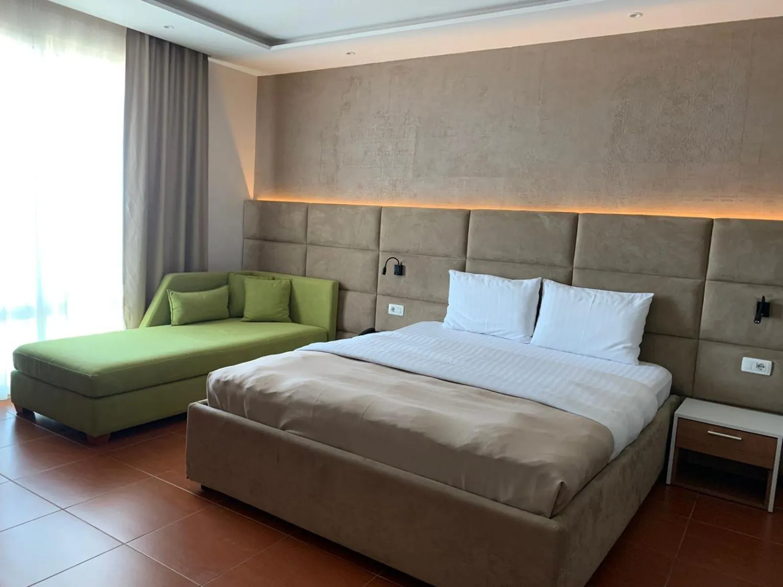 Bed in Albanian Star Hotel