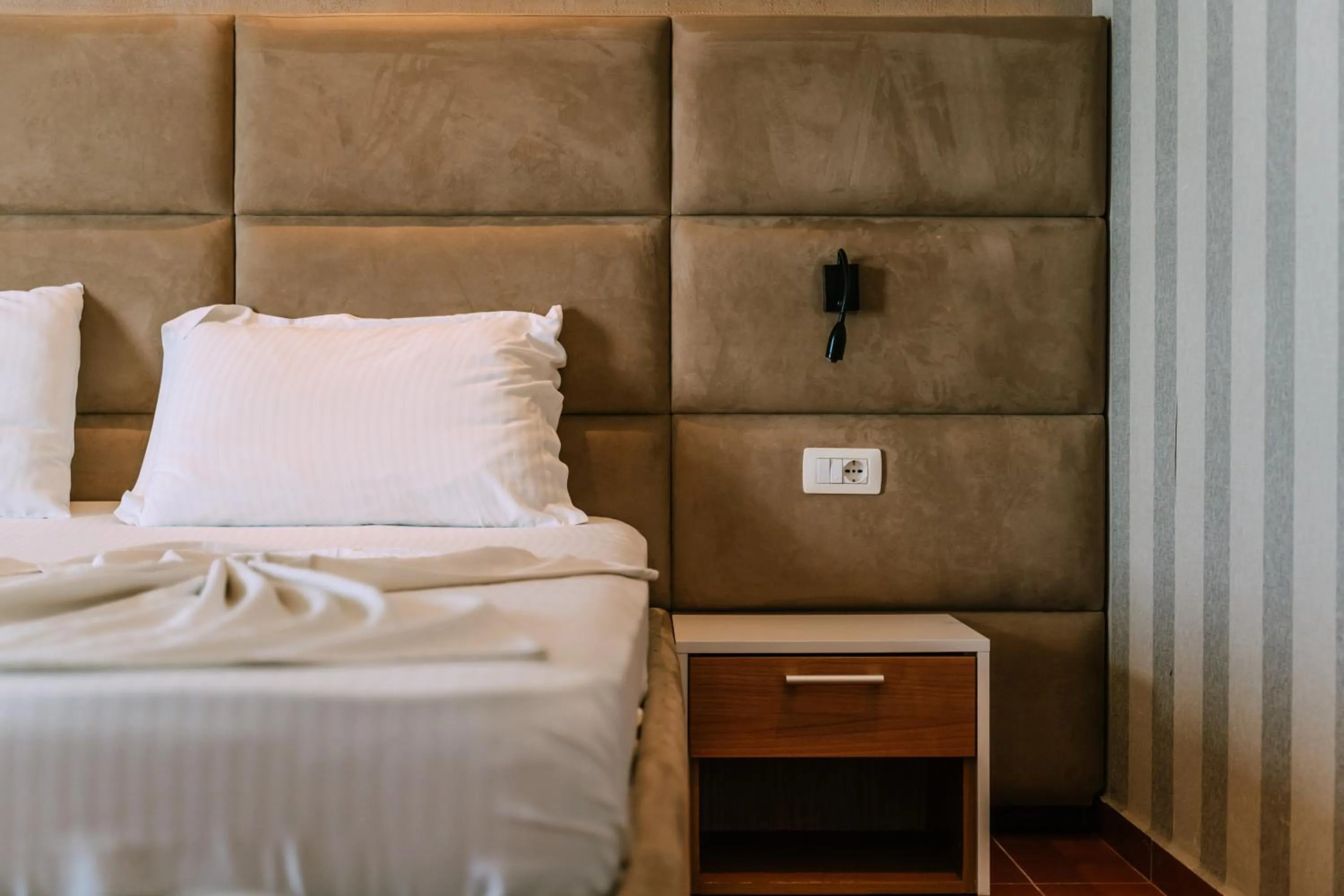 Bed in Albanian Star Hotel