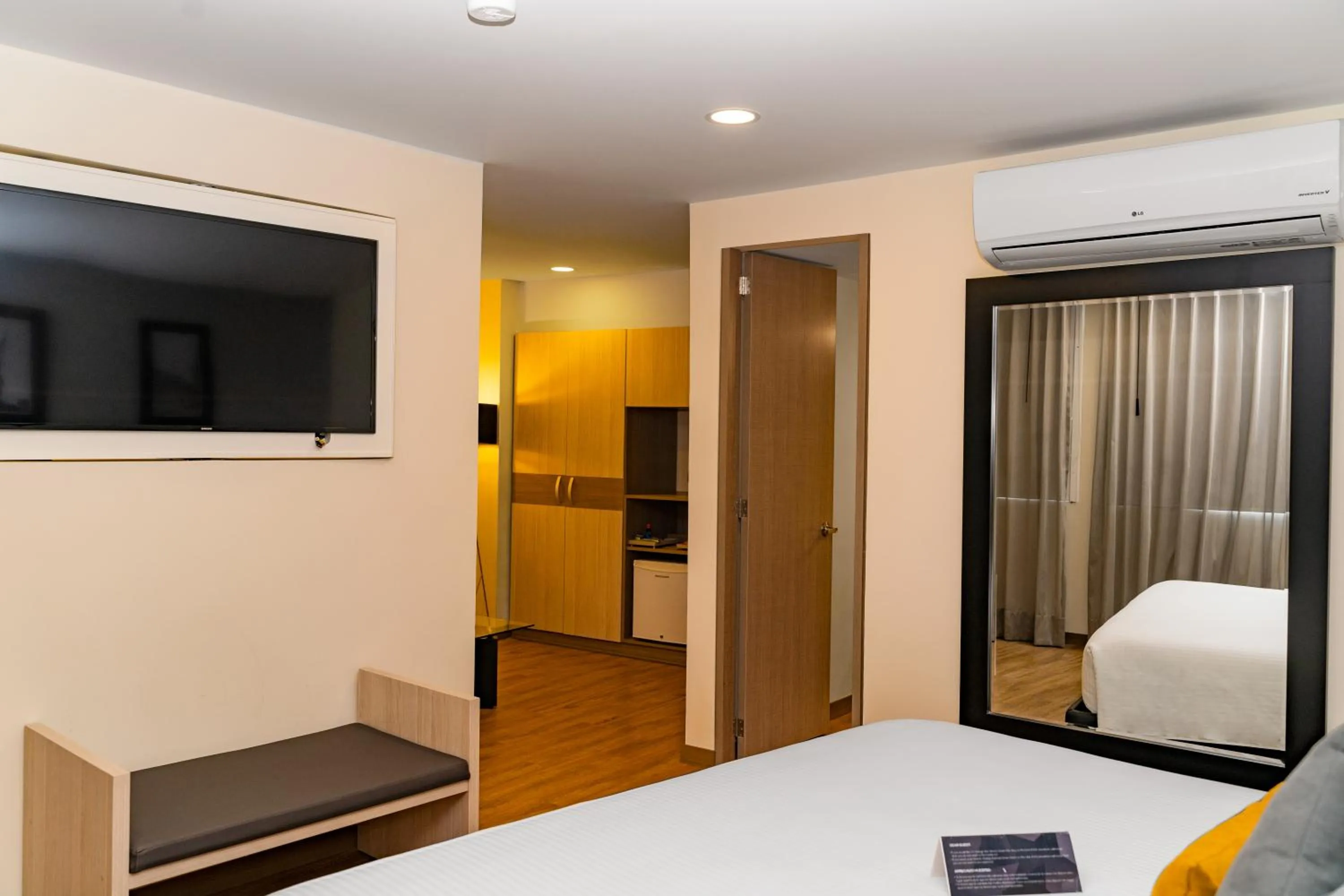 Bed in Hotel Casino Internacional