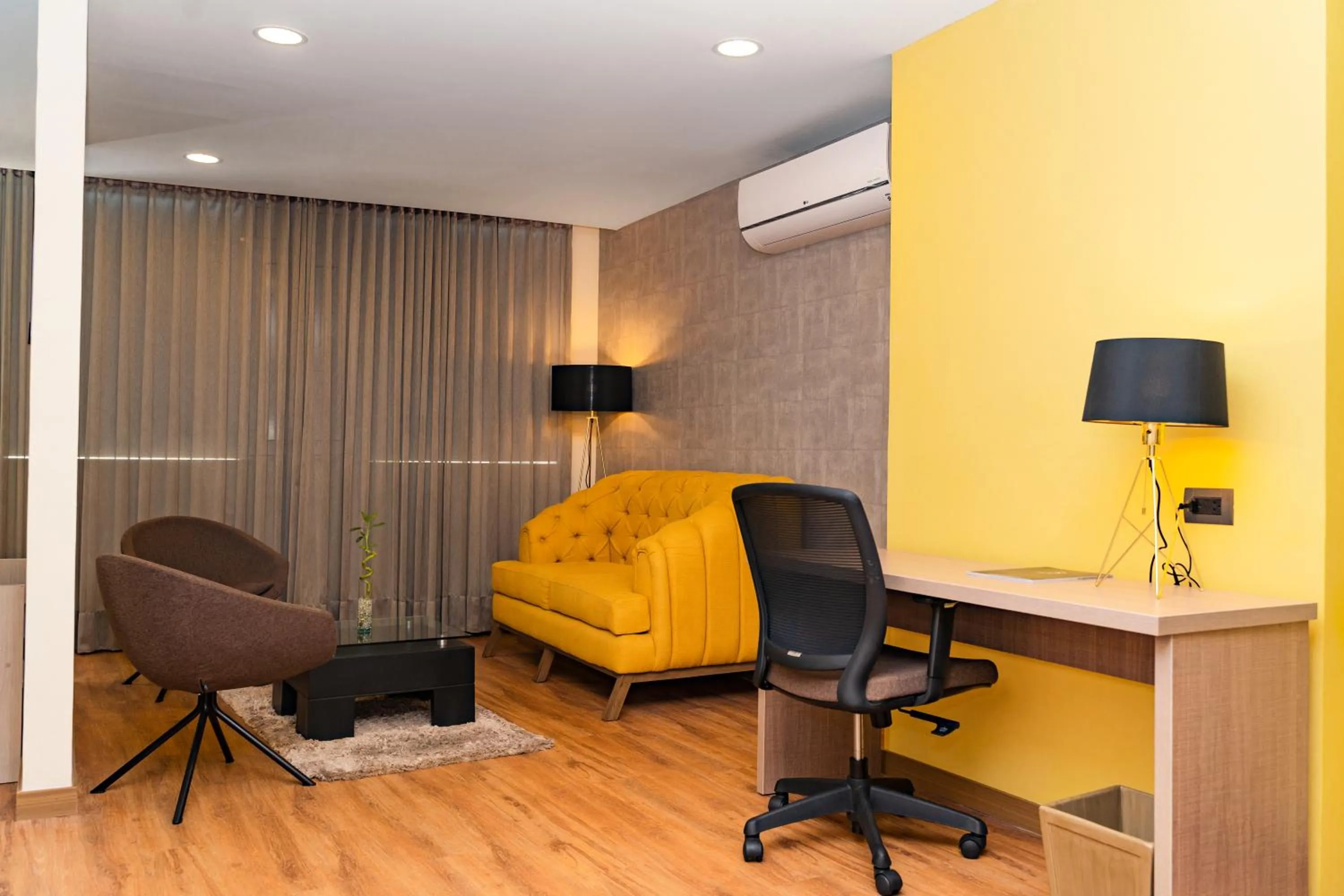 Seating area in Hotel Casino Internacional