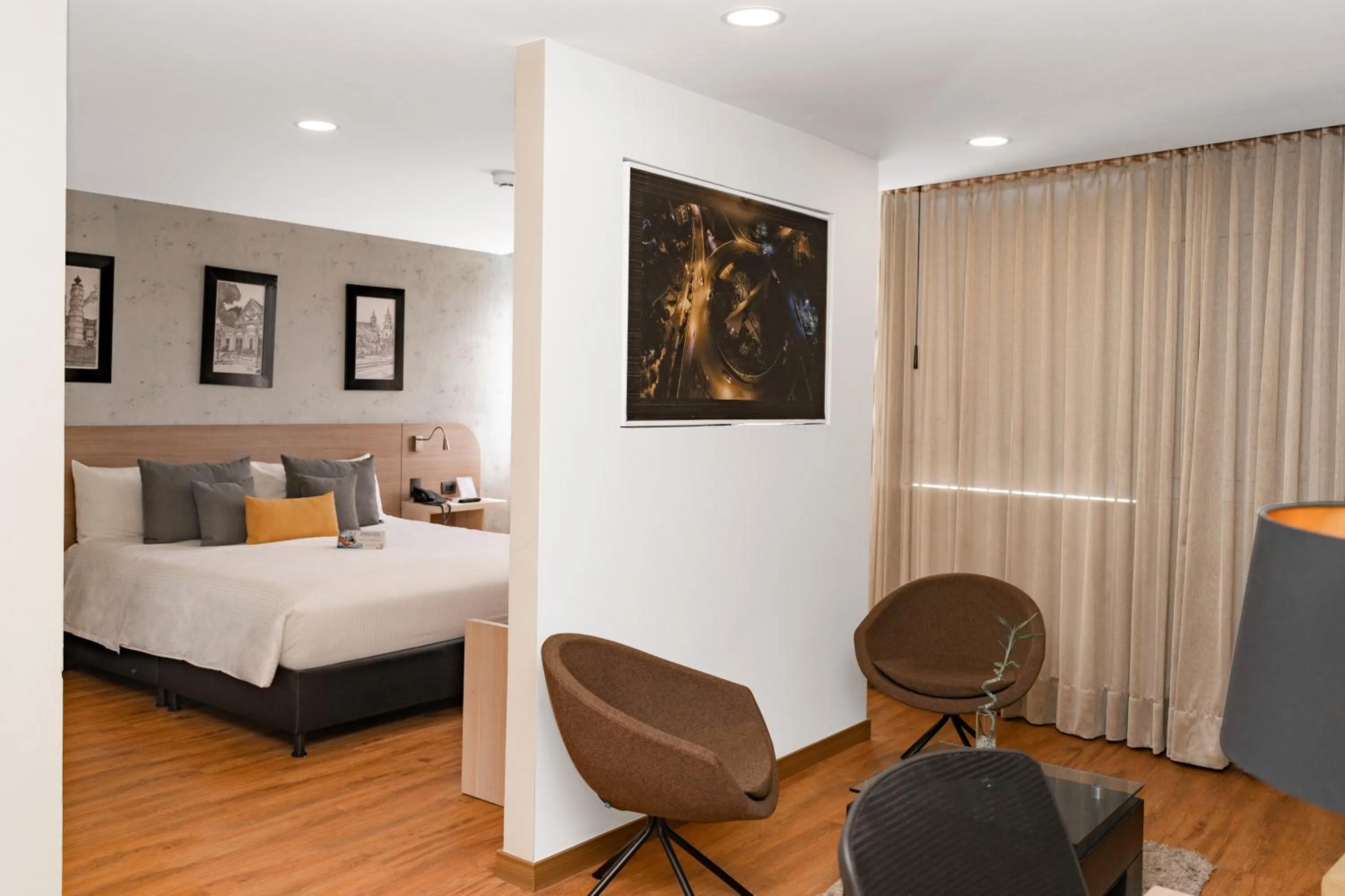 Bed in Hotel Casino Internacional