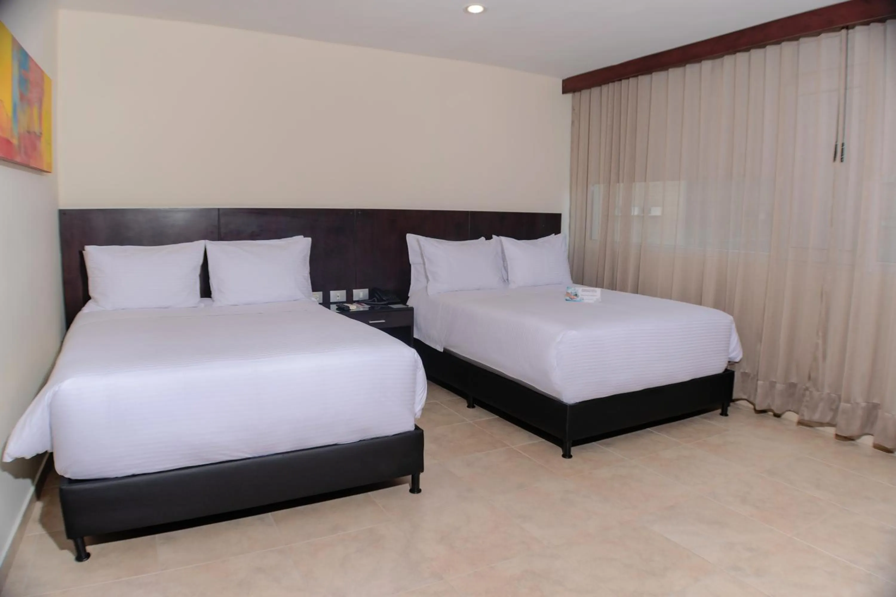 Bed in Hotel Casino Internacional