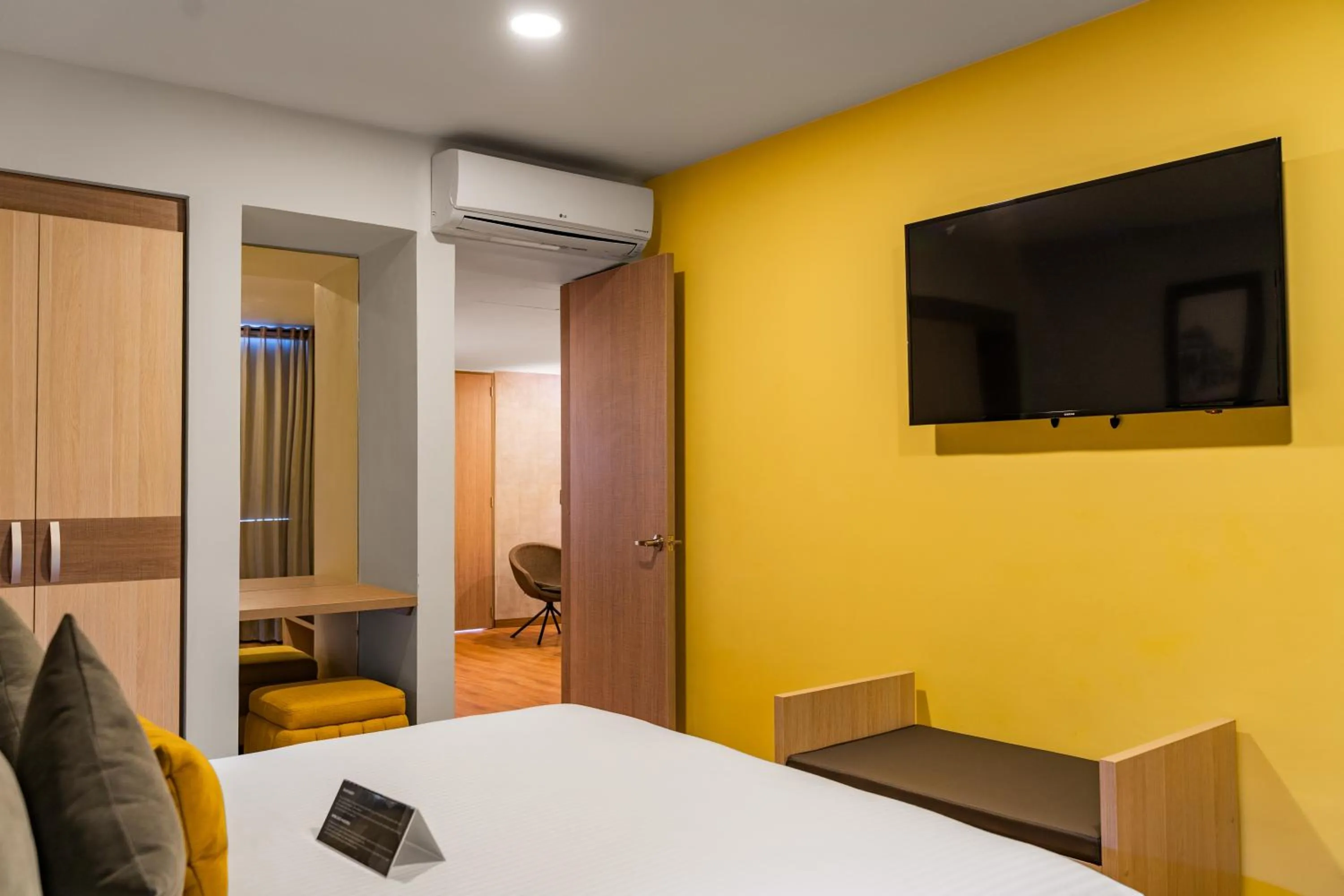 Bed in Hotel Casino Internacional