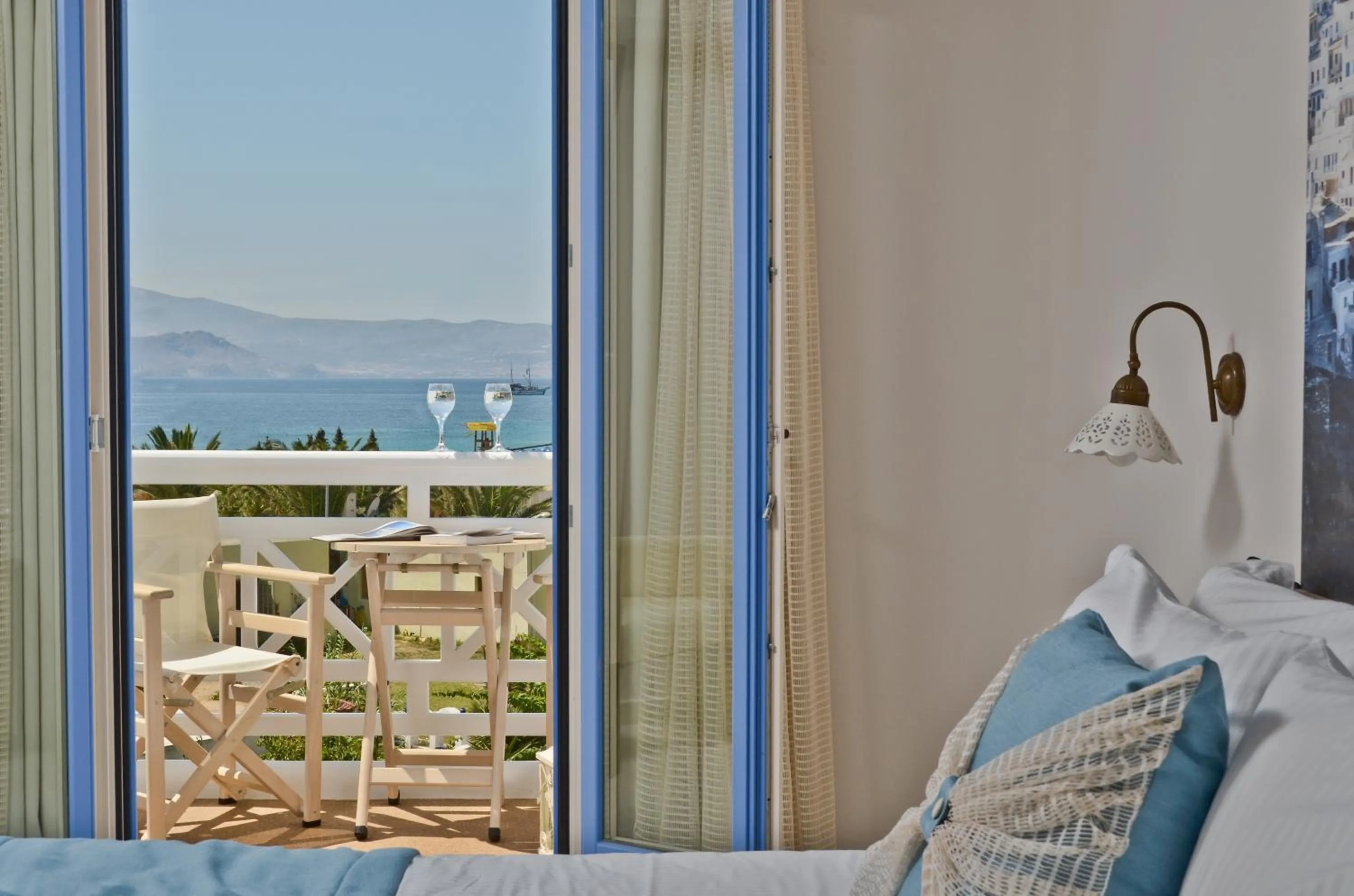 Sea view, Bed in Naxos Island Hotel