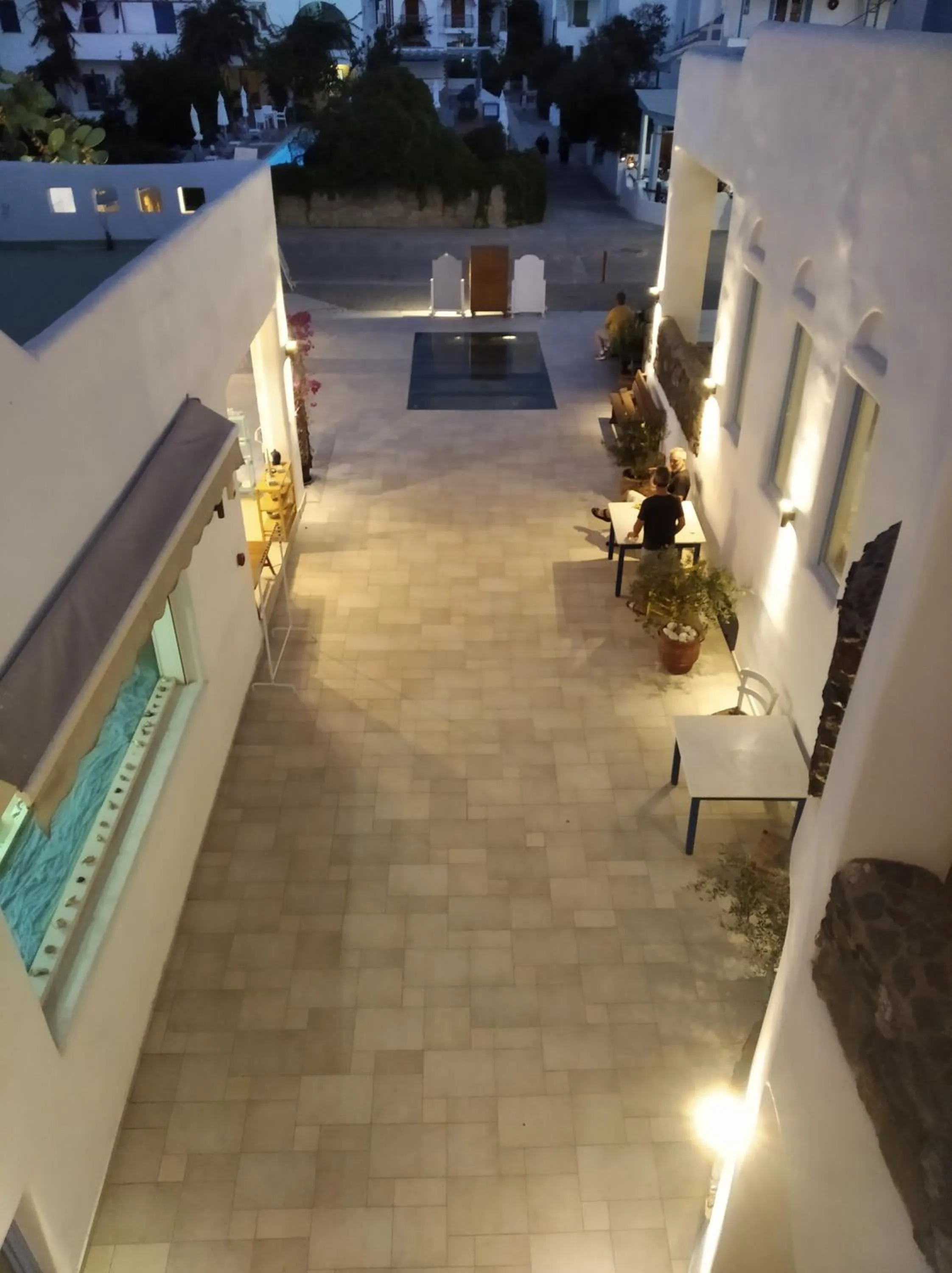 Property building in Naxos Island Hotel