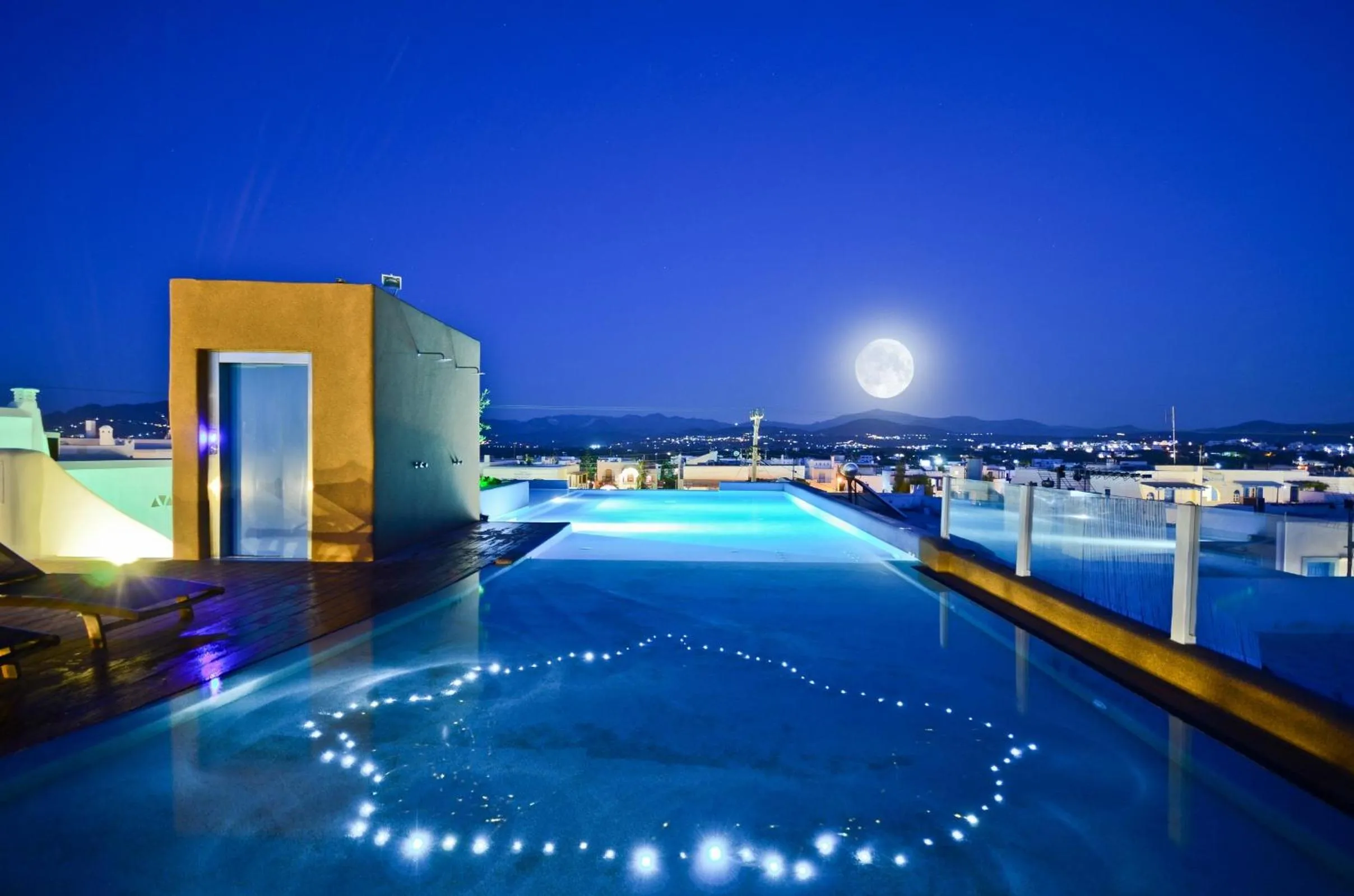 Swimming pool in Naxos Island Hotel