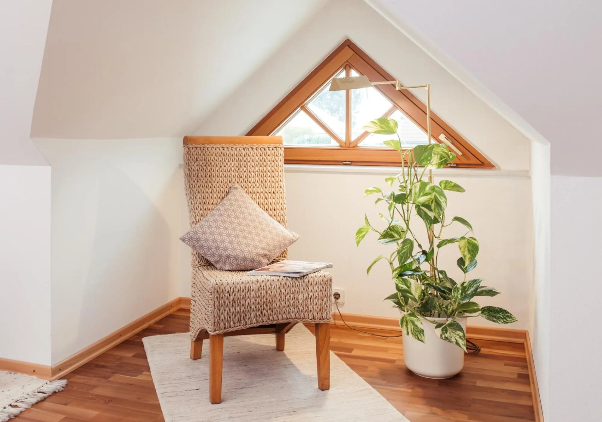 Communal lounge/ TV room in Gästehaus Krappel