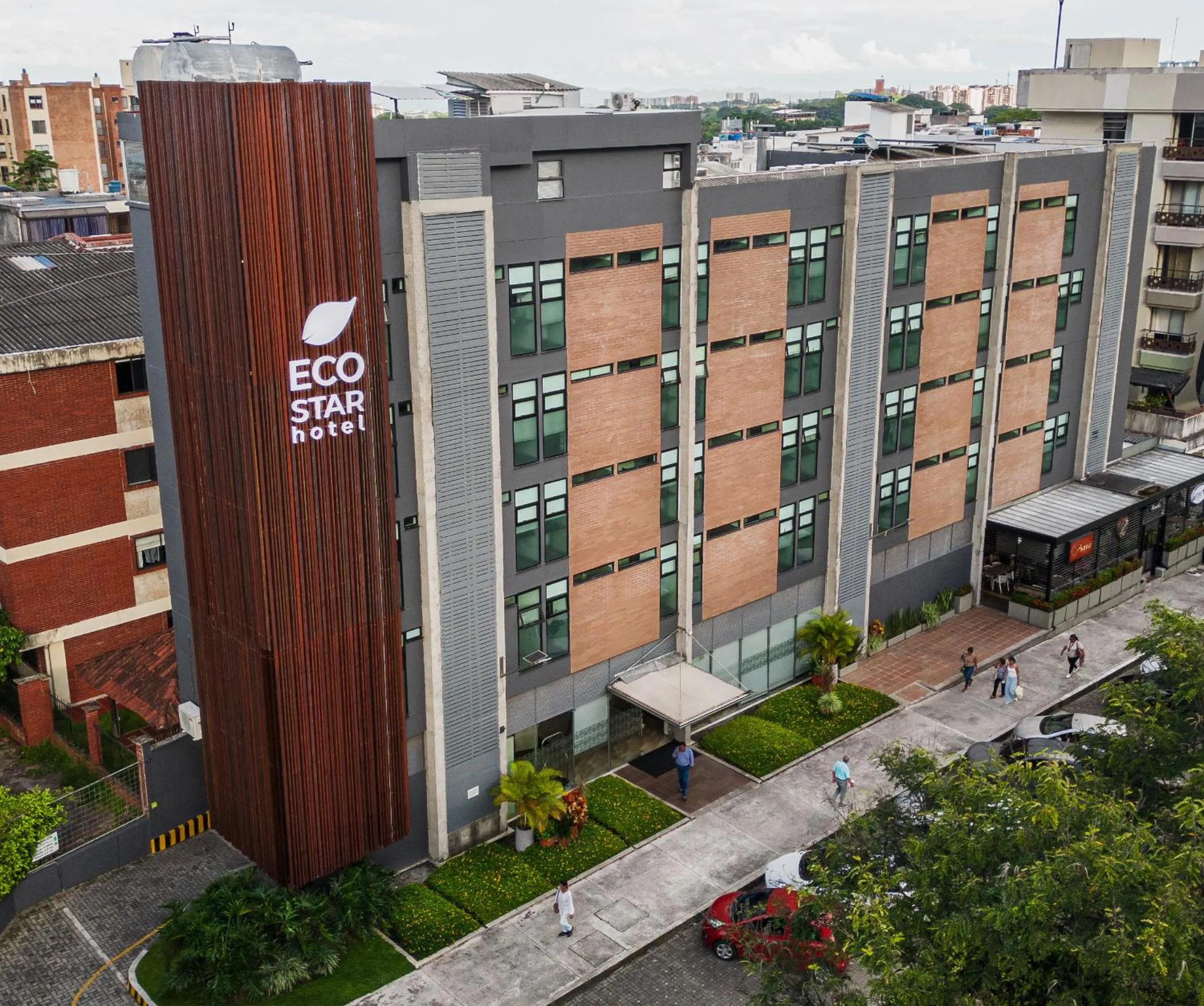 Facade/entrance in Eco Star Hotel