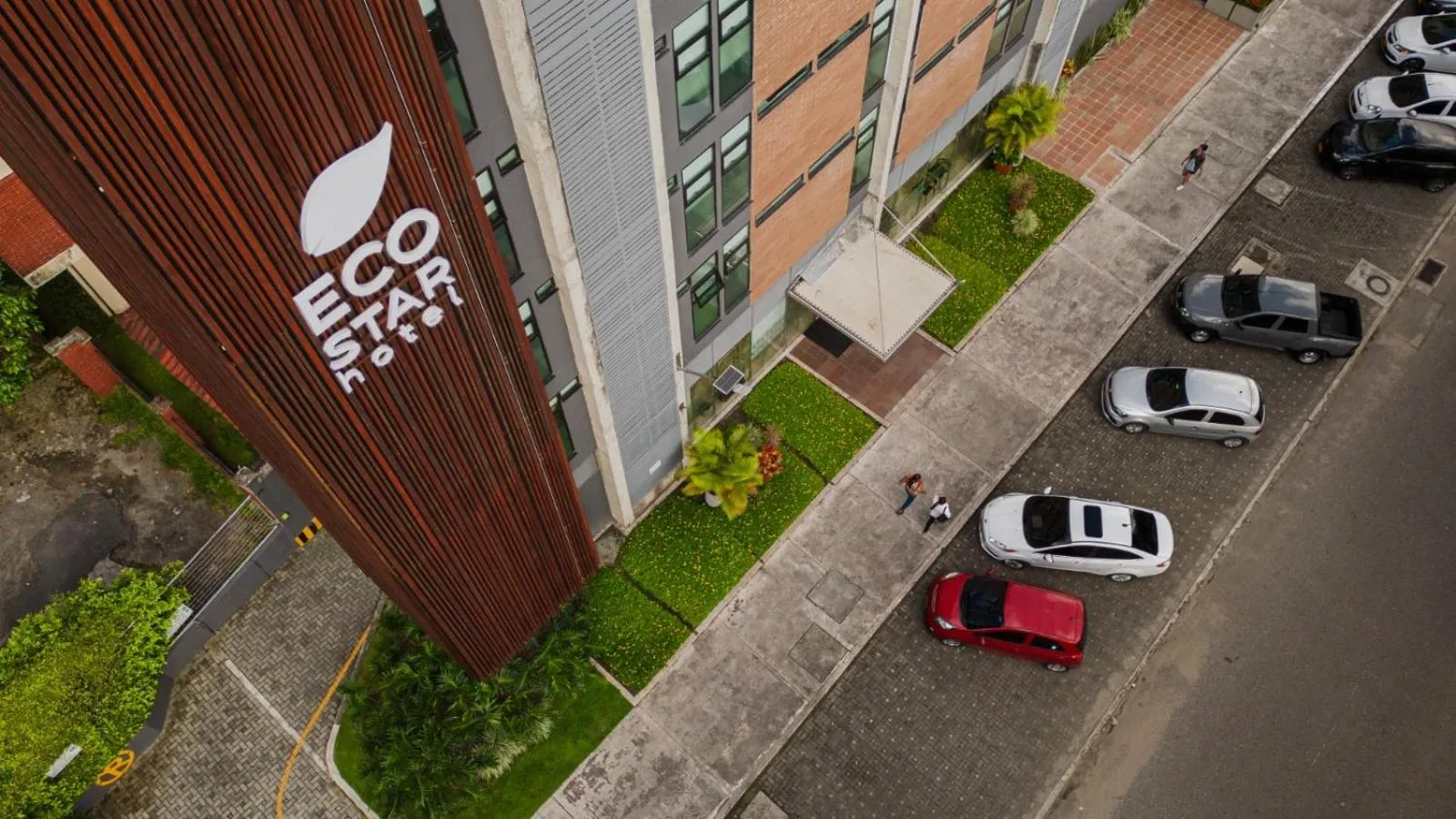 Facade/entrance in Eco Star Hotel