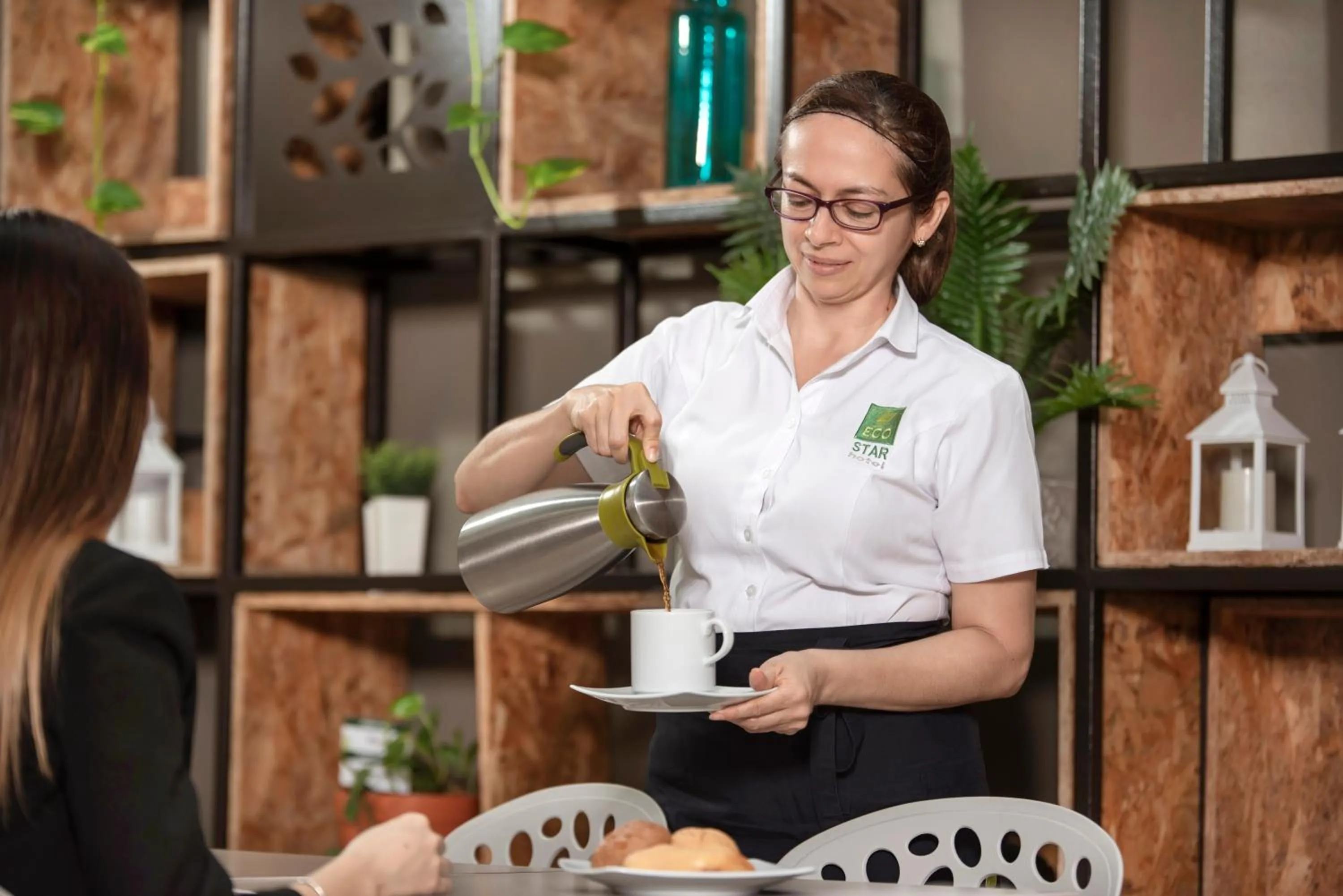 Breakfast in Eco Star Hotel