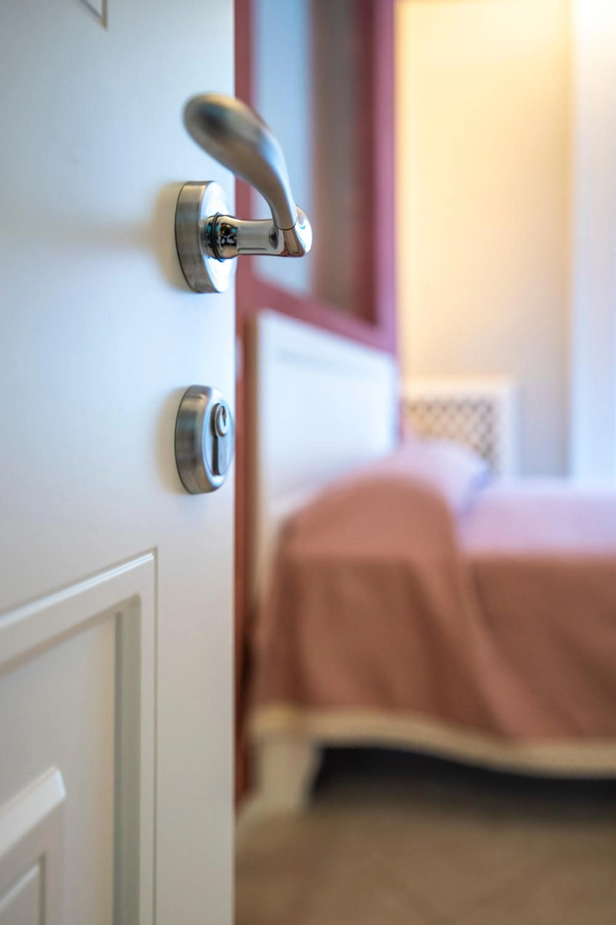 Bedroom in Mercatello Bed and Breakfast