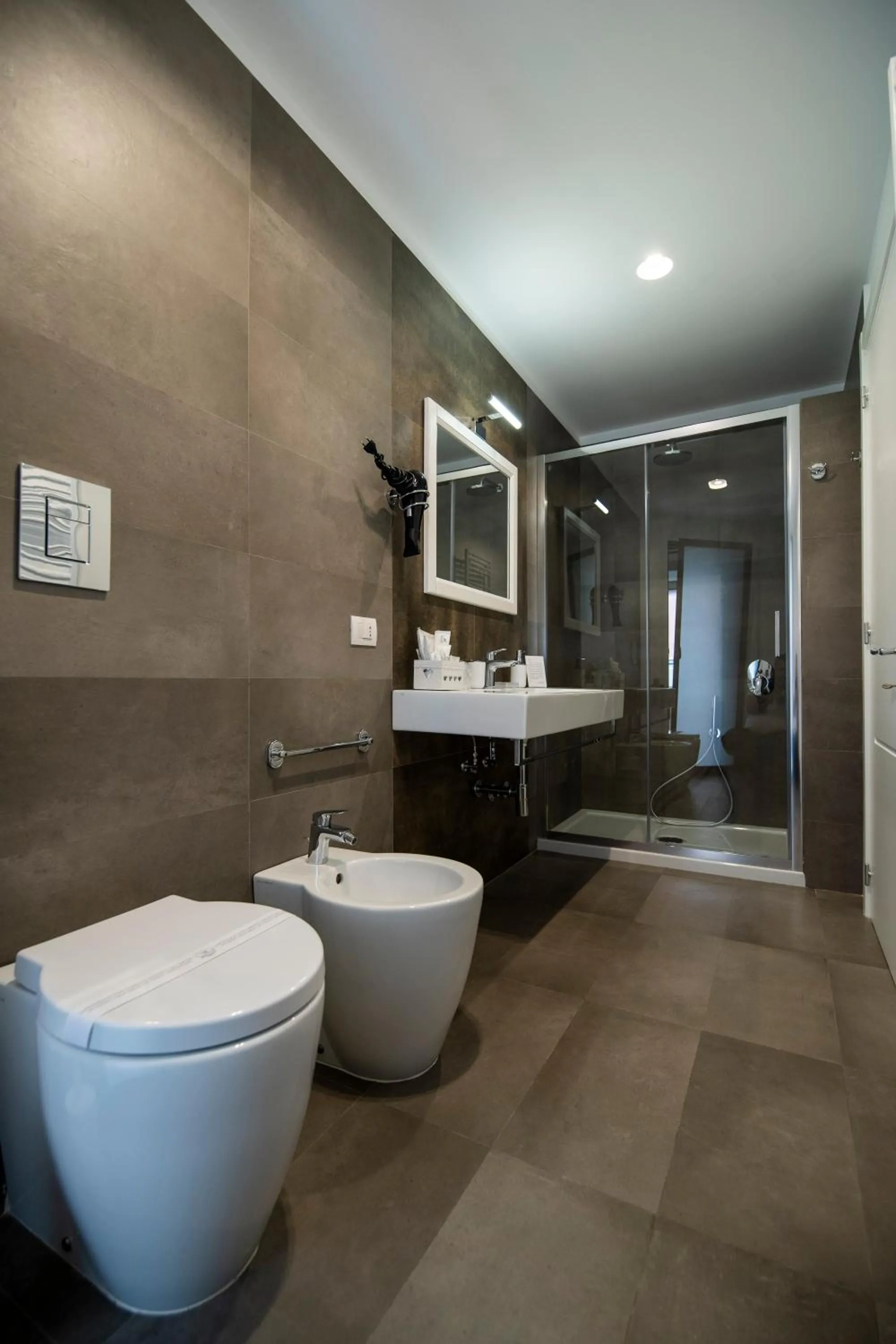 Bathroom in Mercatello Bed and Breakfast