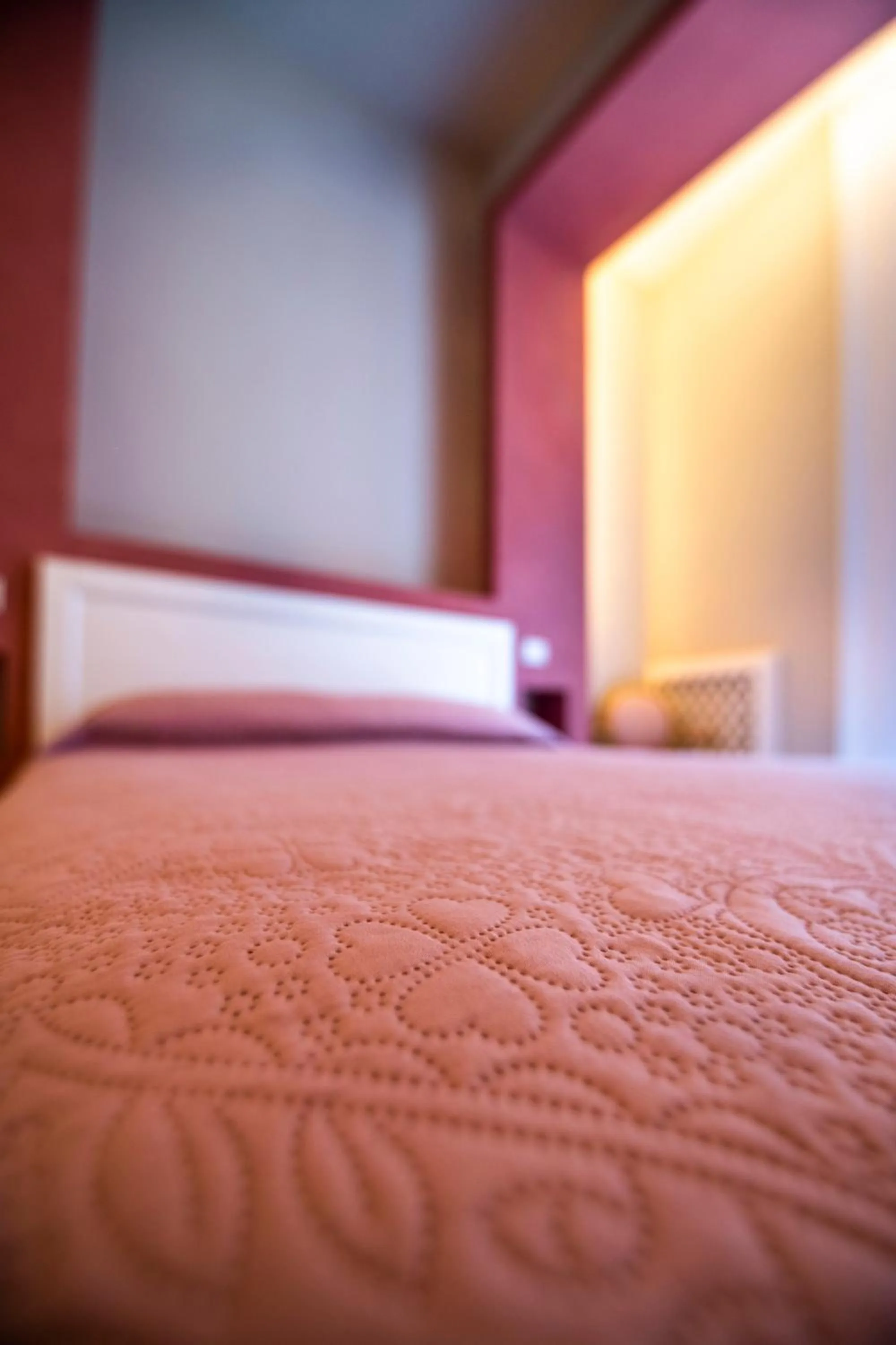 Bedroom in Mercatello Bed and Breakfast