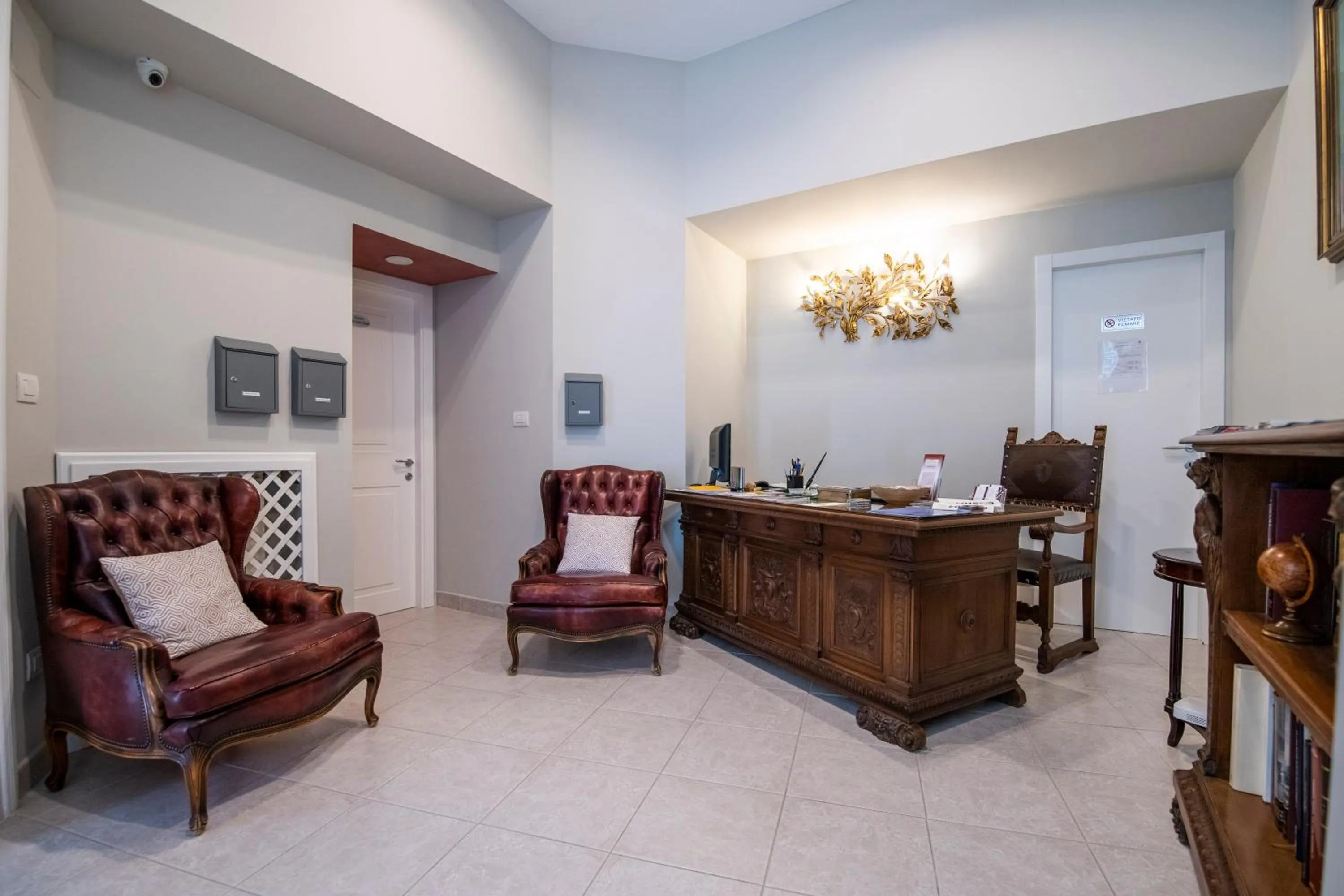 Lobby or reception in Mercatello Bed and Breakfast