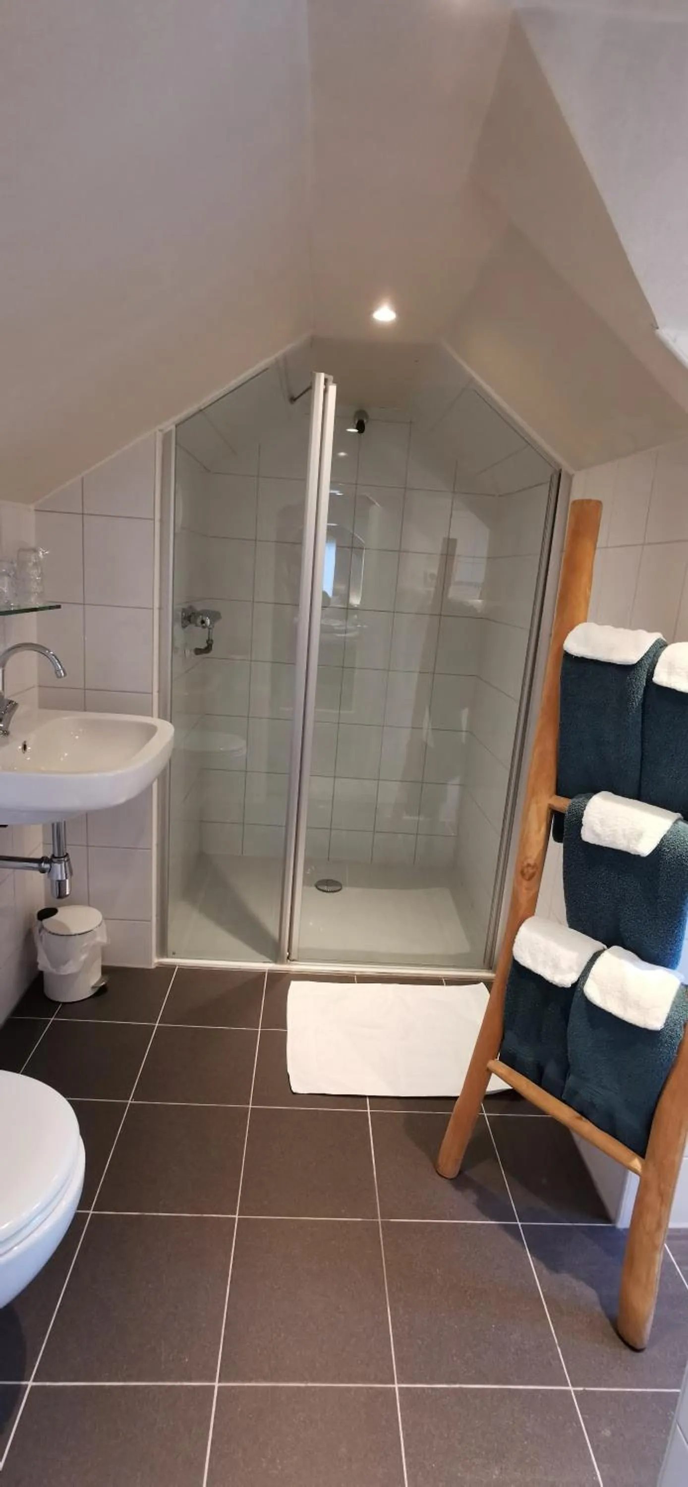 Shower in Hotel Heere