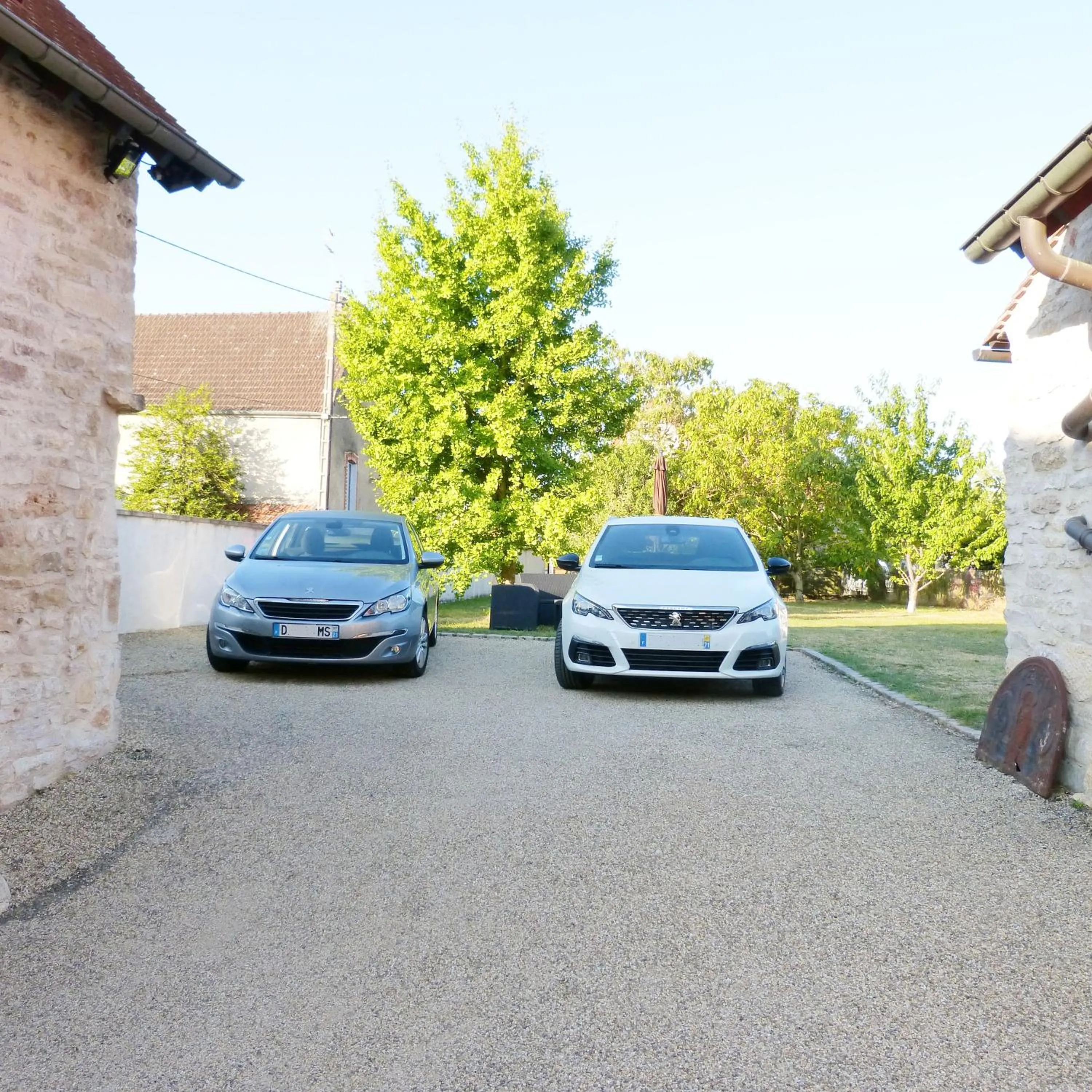 Garden in Les Grands Crus - gîte "Meursault"
