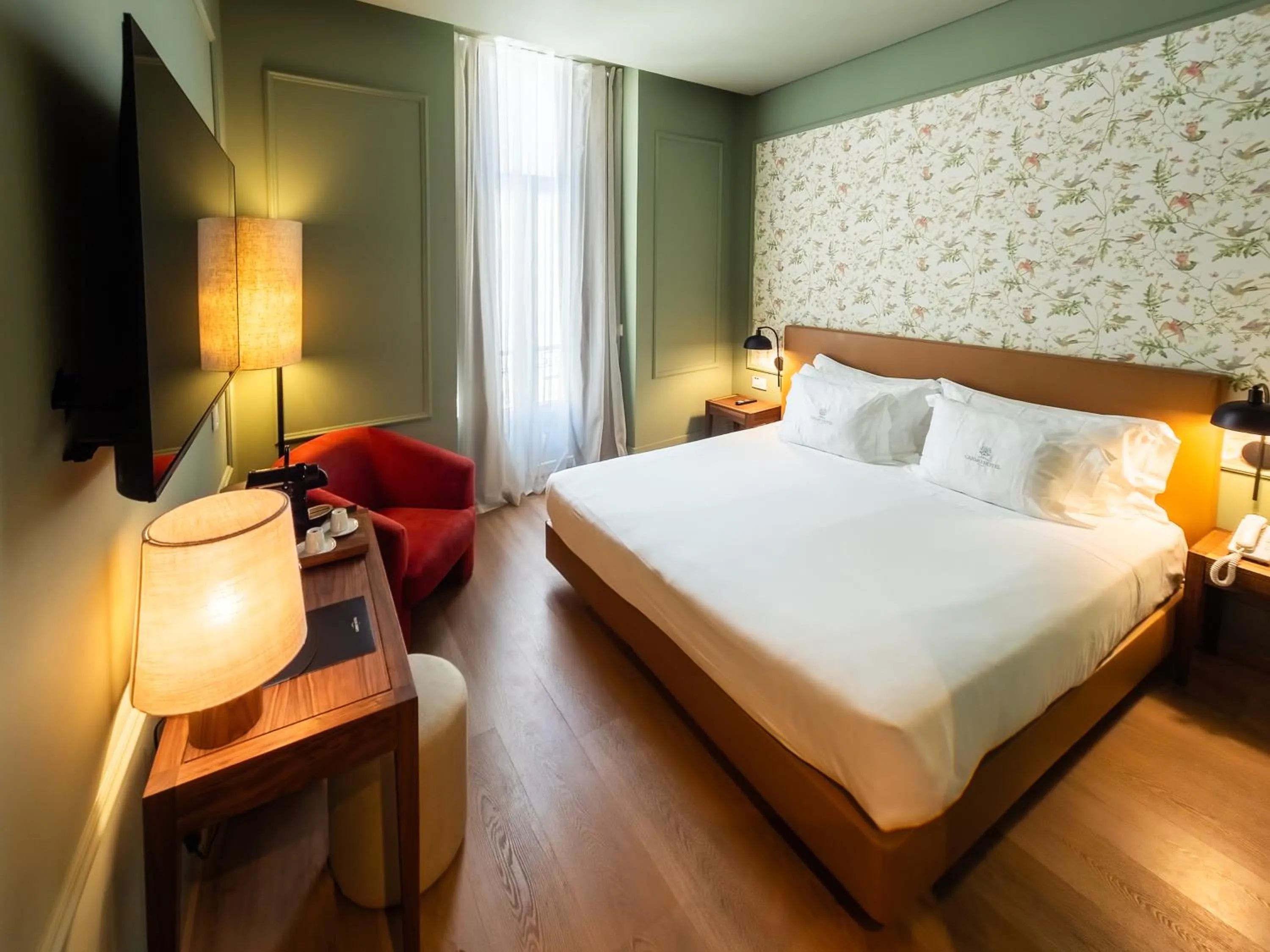 Bed in Lisboa Carmo Hotel