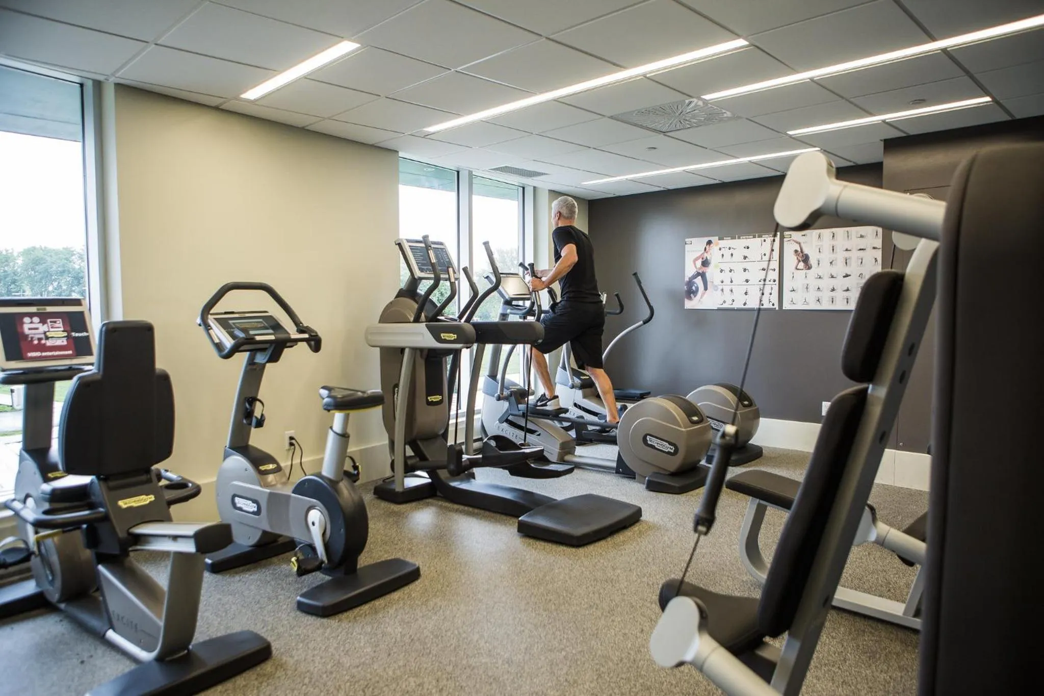 Fitness centre/facilities in Hôtel & Spa Le Germain Charlevoix