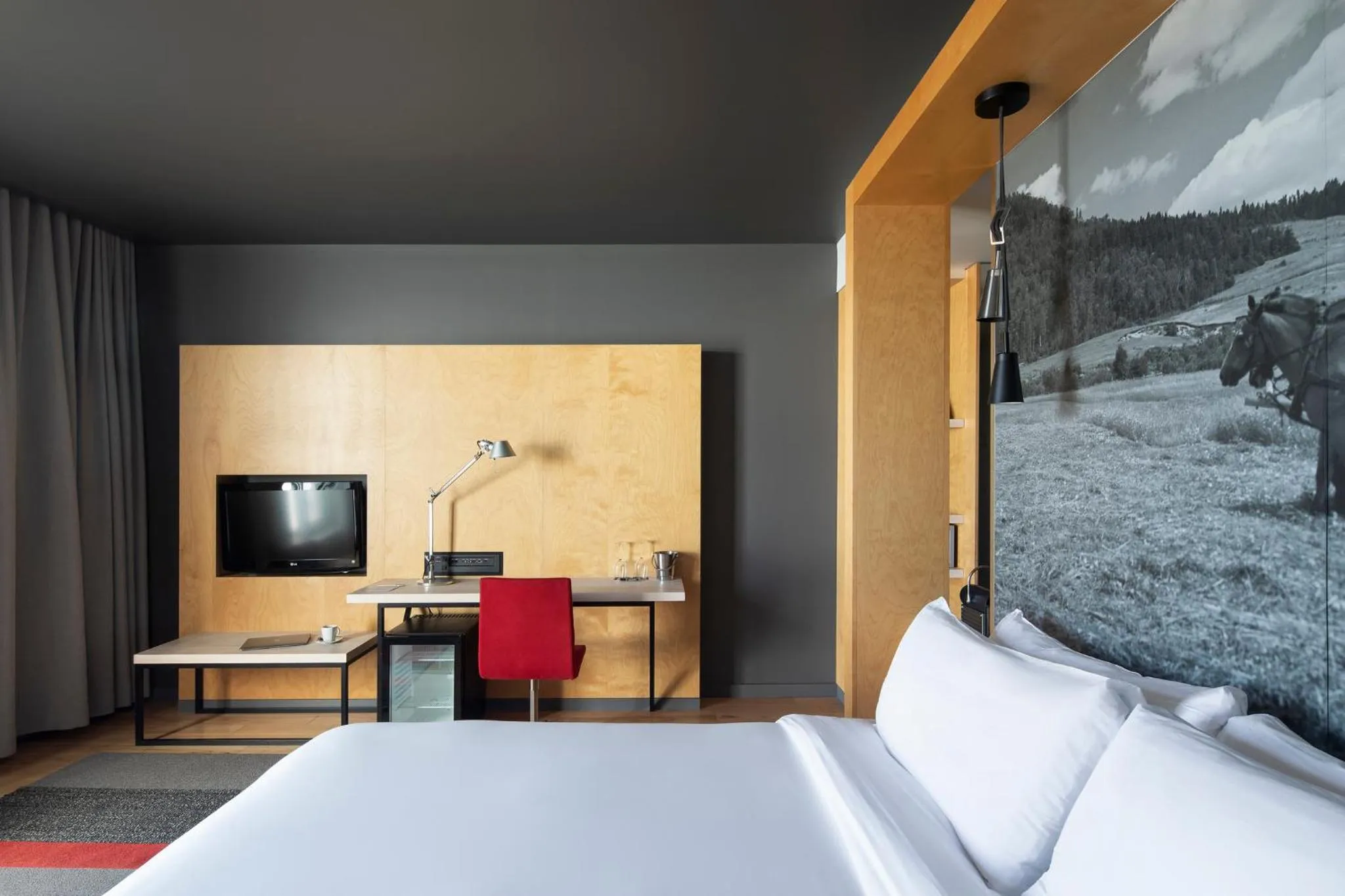 Bed in Hôtel & Spa Le Germain Charlevoix