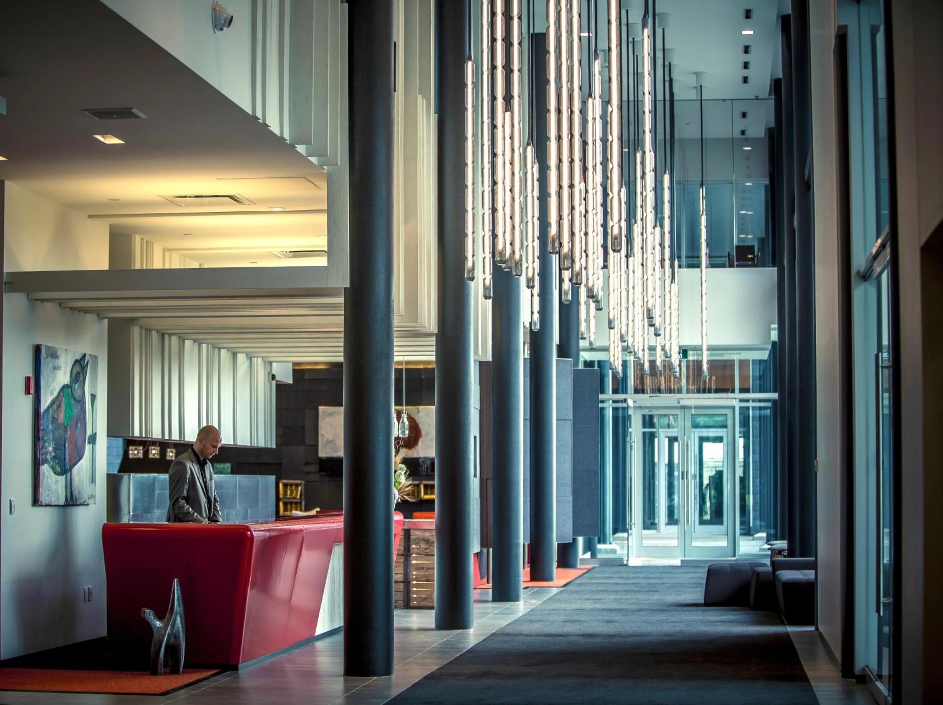 Lobby or reception in Hôtel & Spa Le Germain Charlevoix