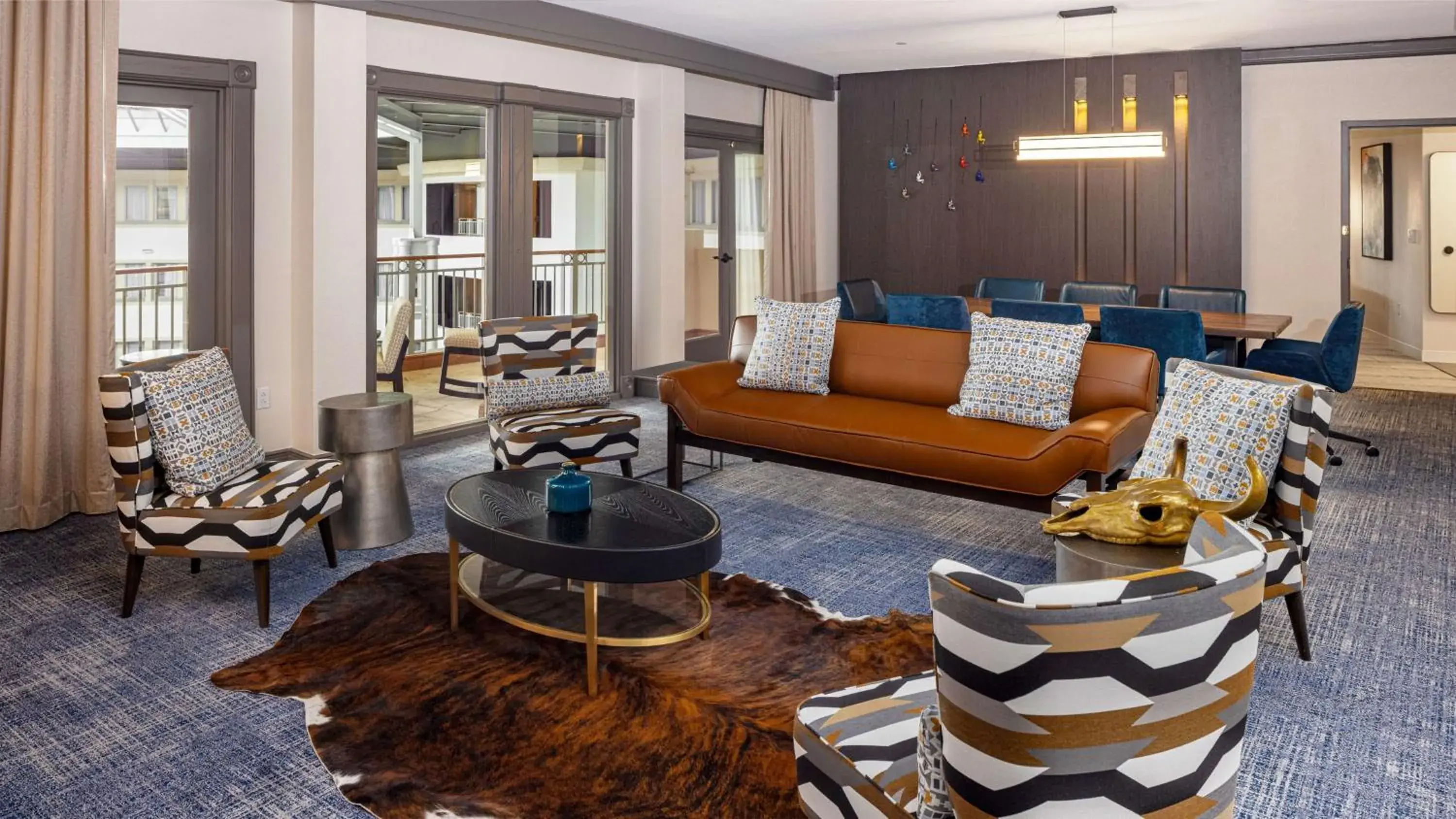 Living room in Hilton Austin Airport Living room in Hilton Austin Airport