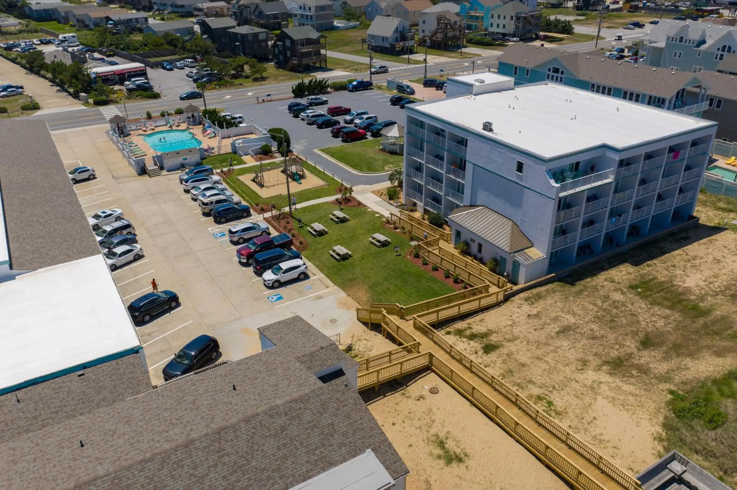 Bird's eye view in John Yancey Oceanfront Inn Bird's eye view in John Yancey Oceanfront Inn