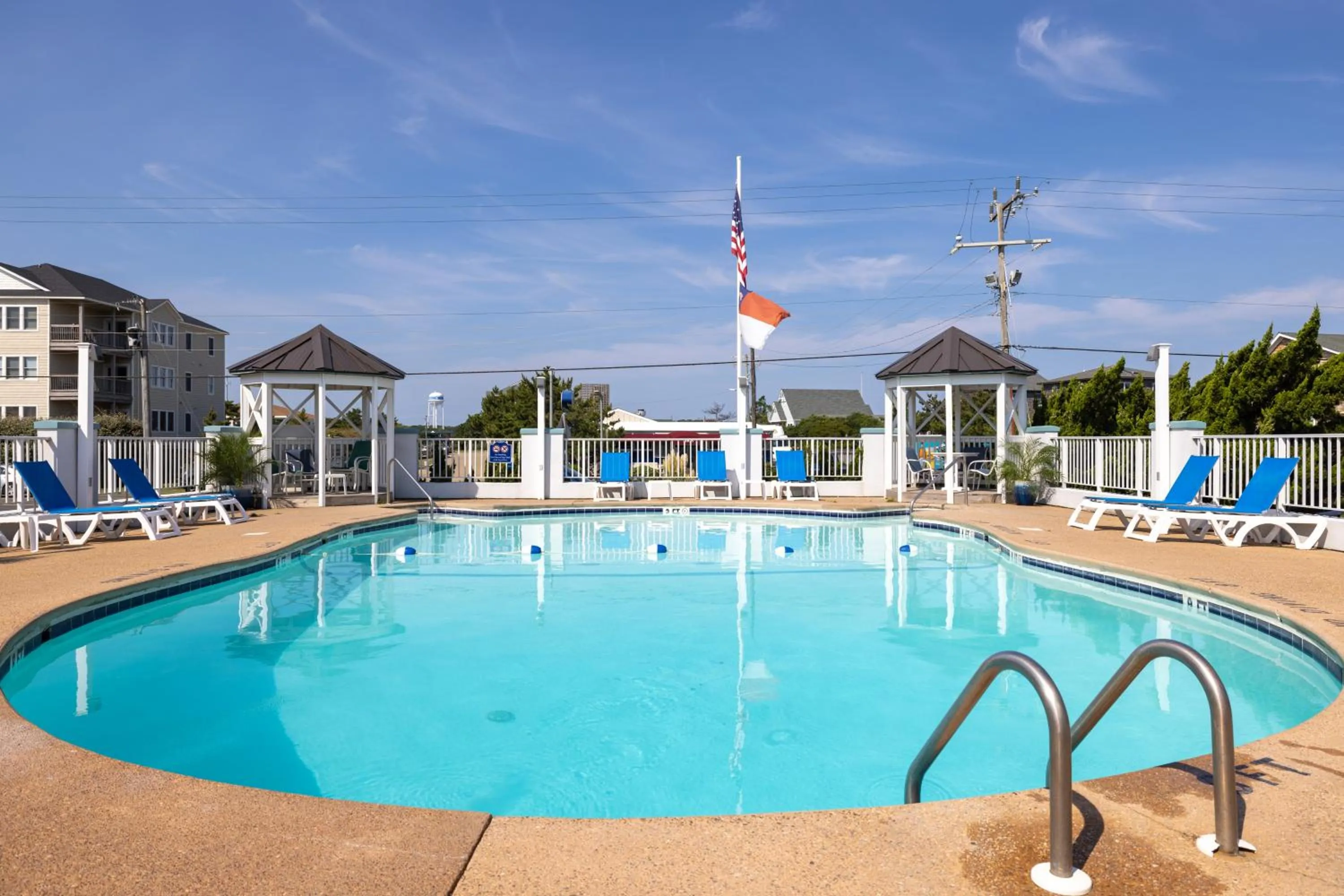 Swimming pool in John Yancey Oceanfront Inn