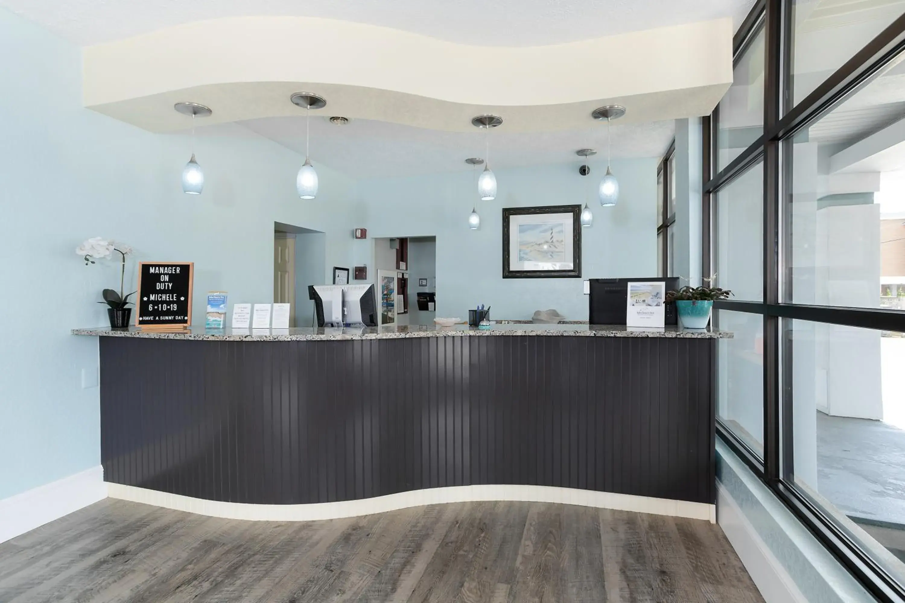 Lobby or reception in John Yancey Oceanfront Inn Lobby or reception in John Yancey Oceanfront Inn