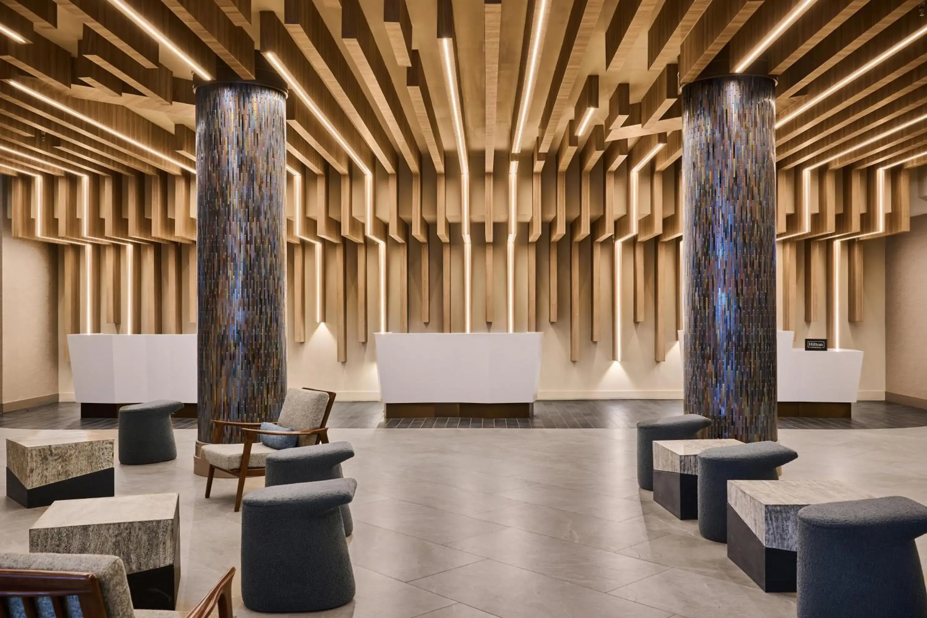 Lobby or reception in Hilton Anchorage Lobby or reception in Hilton Anchorage