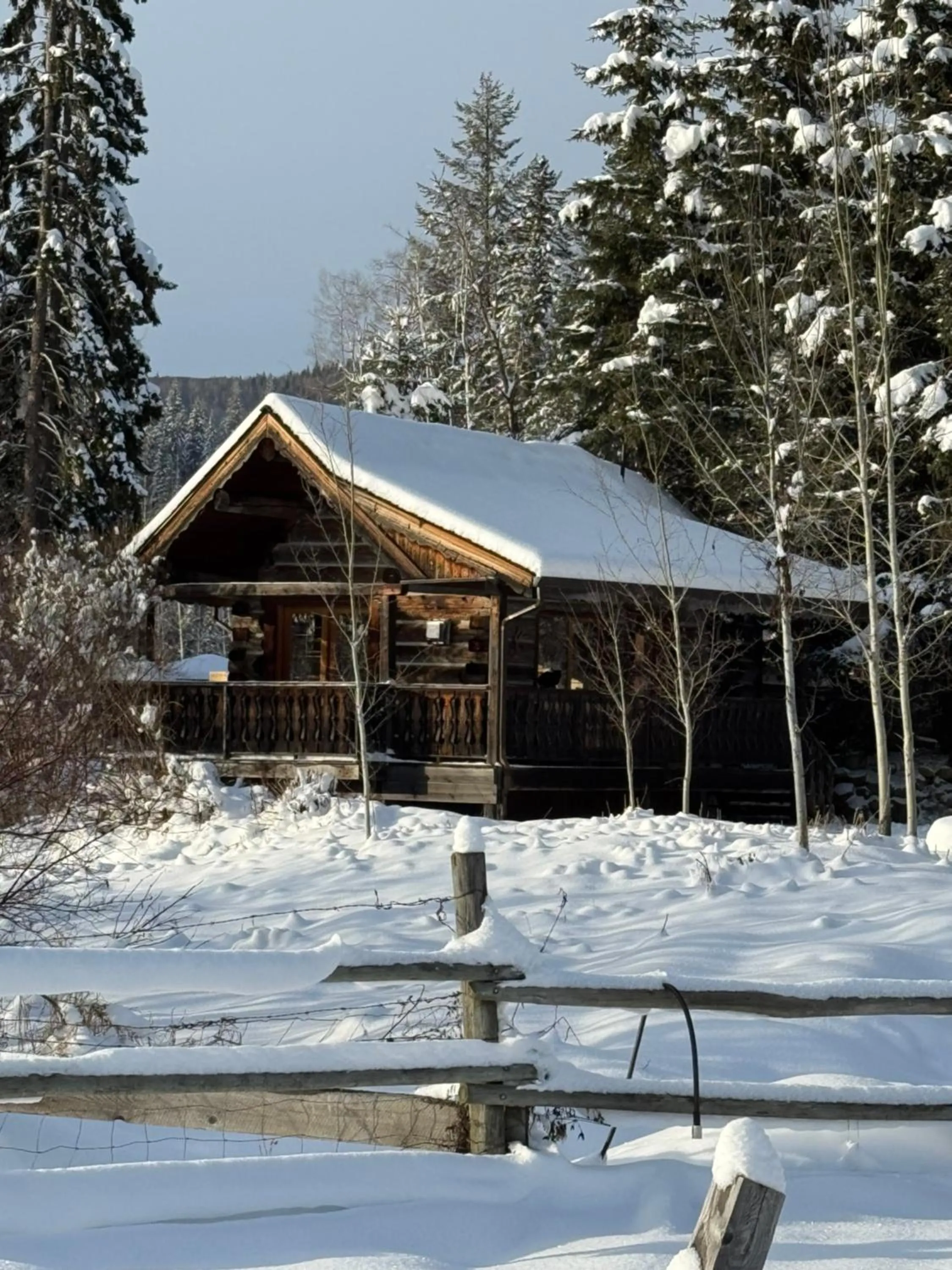 Winter in Nakiska Bear Ranch