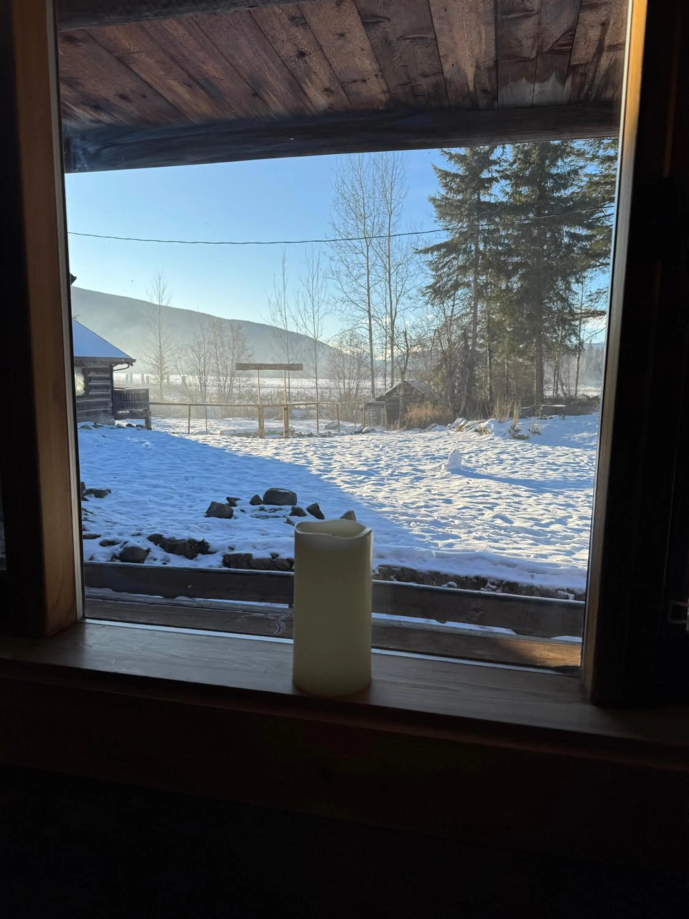 Garden view in Nakiska Bear Ranch