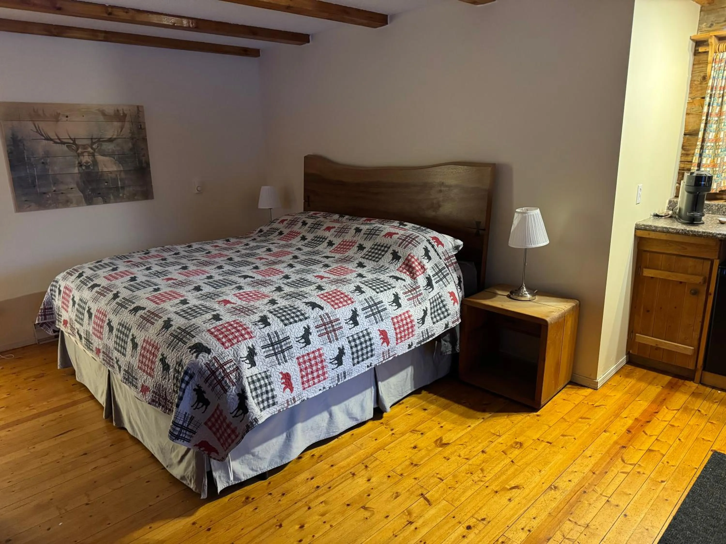 Bed in Nakiska Bear Ranch