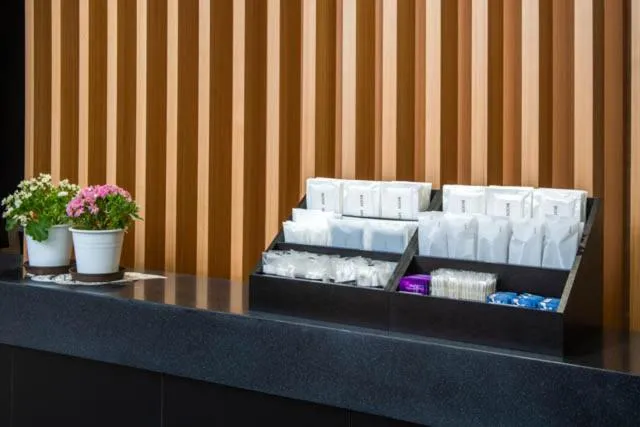 Lobby or reception, Bed in Niigata Daiichi Hotel