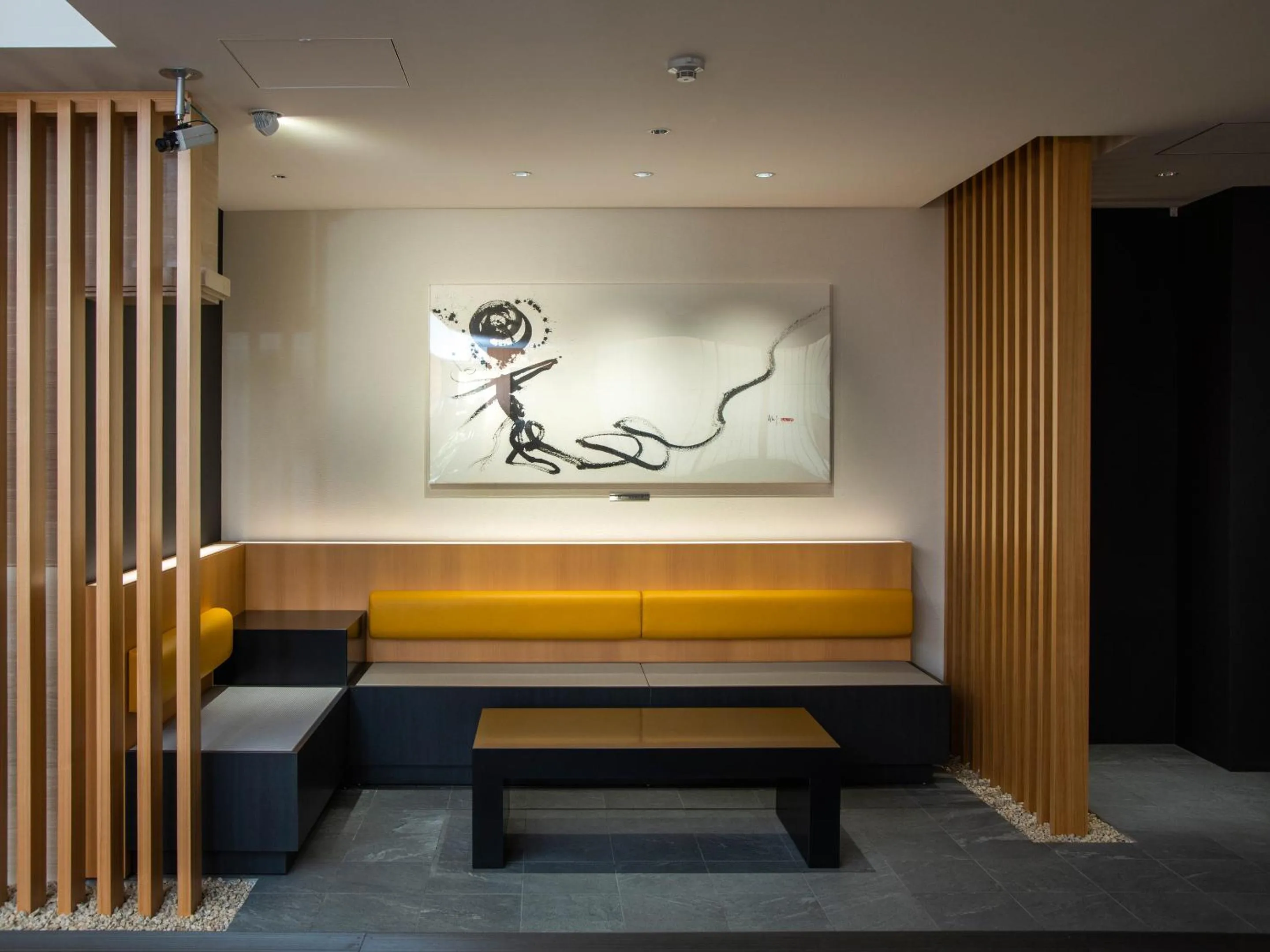 Decorative detail in Niigata Daiichi Hotel